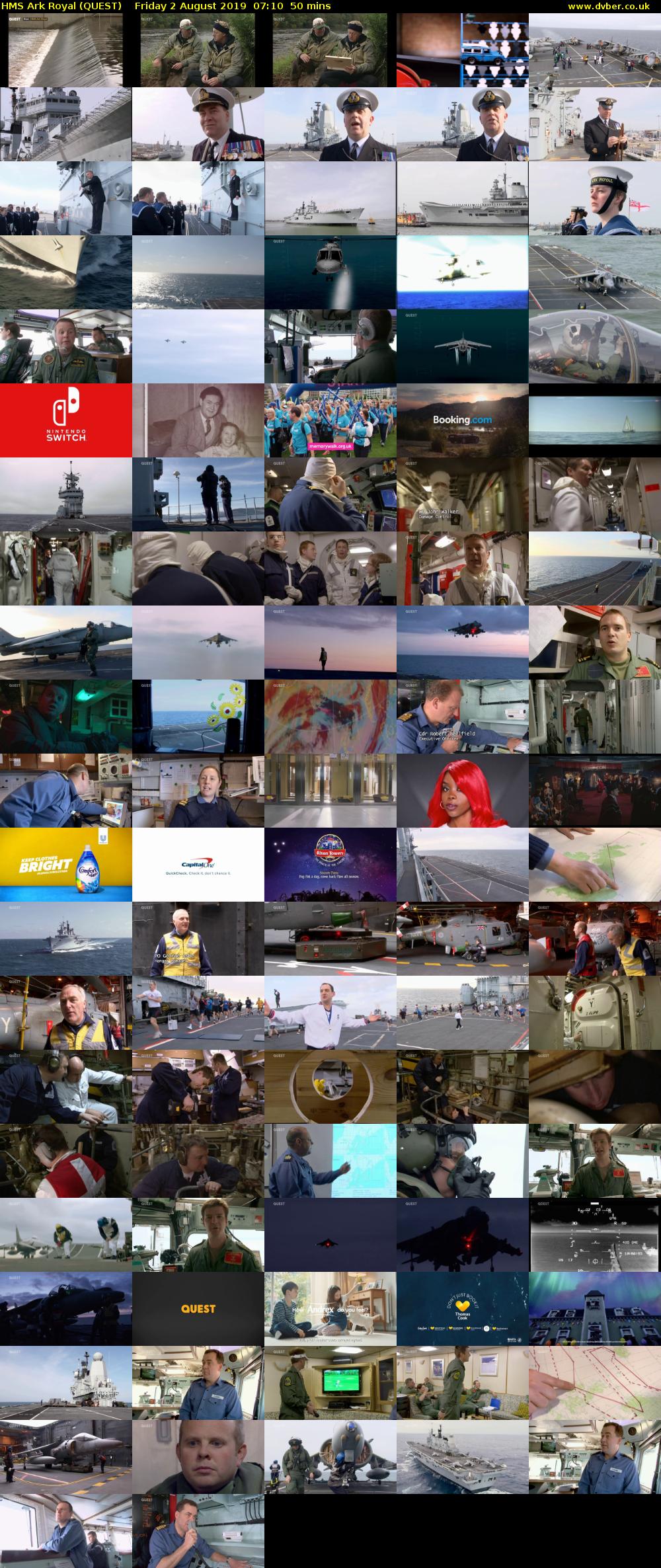 HMS Ark Royal (QUEST) Friday 2 August 2019 07:10 - 08:00