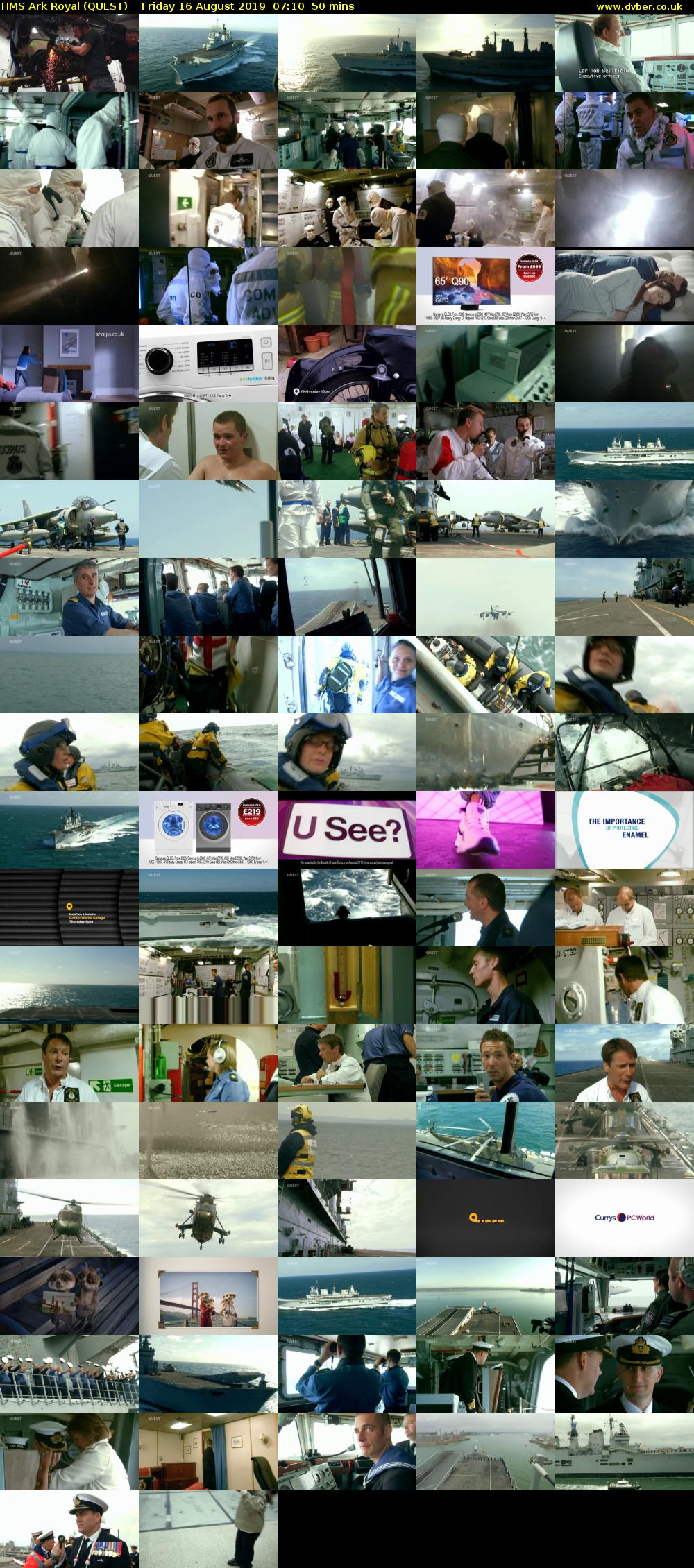 HMS Ark Royal (QUEST) Friday 16 August 2019 07:10 - 08:00