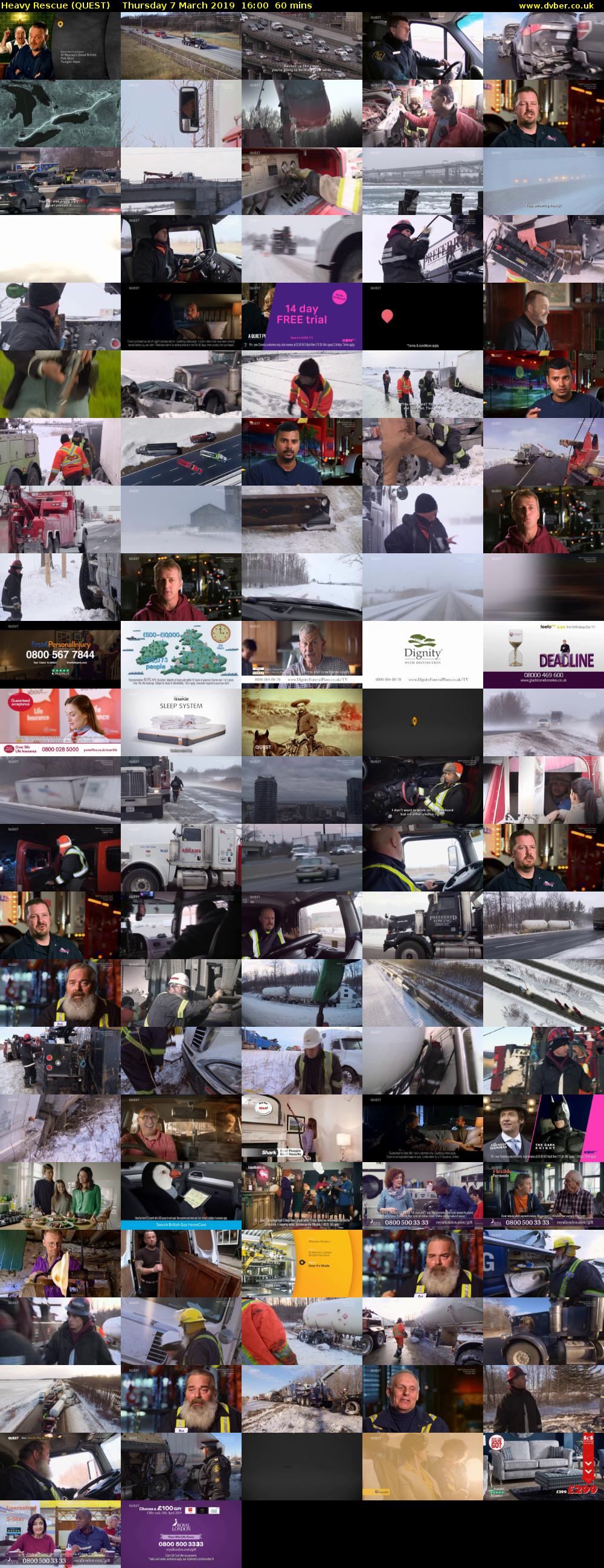Heavy Rescue (QUEST) Thursday 7 March 2019 16:00 - 17:00