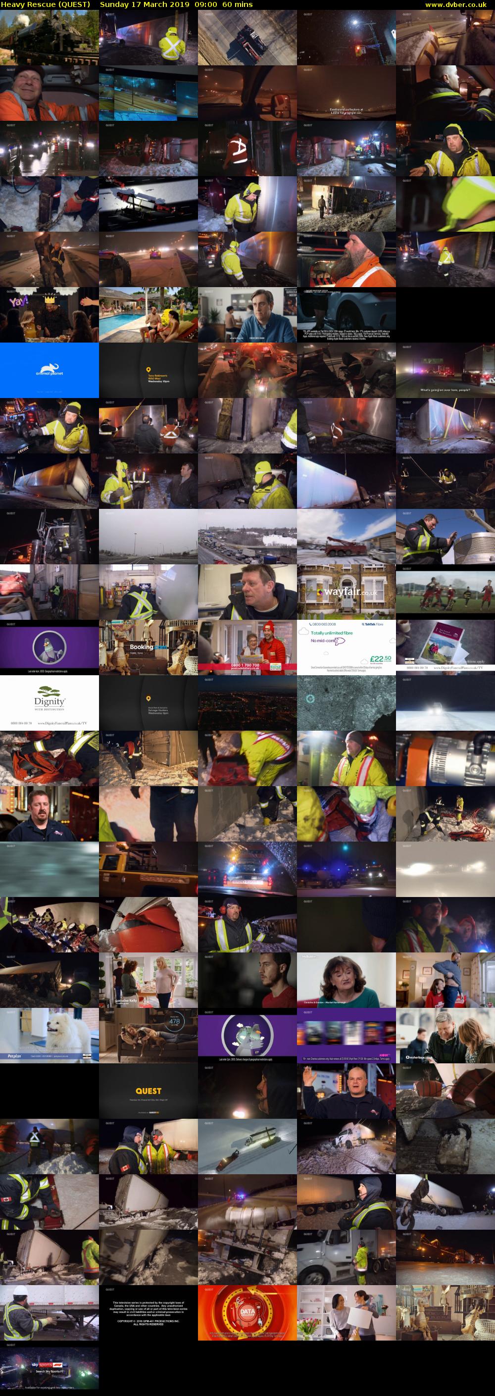 Heavy Rescue (QUEST) Sunday 17 March 2019 09:00 - 10:00