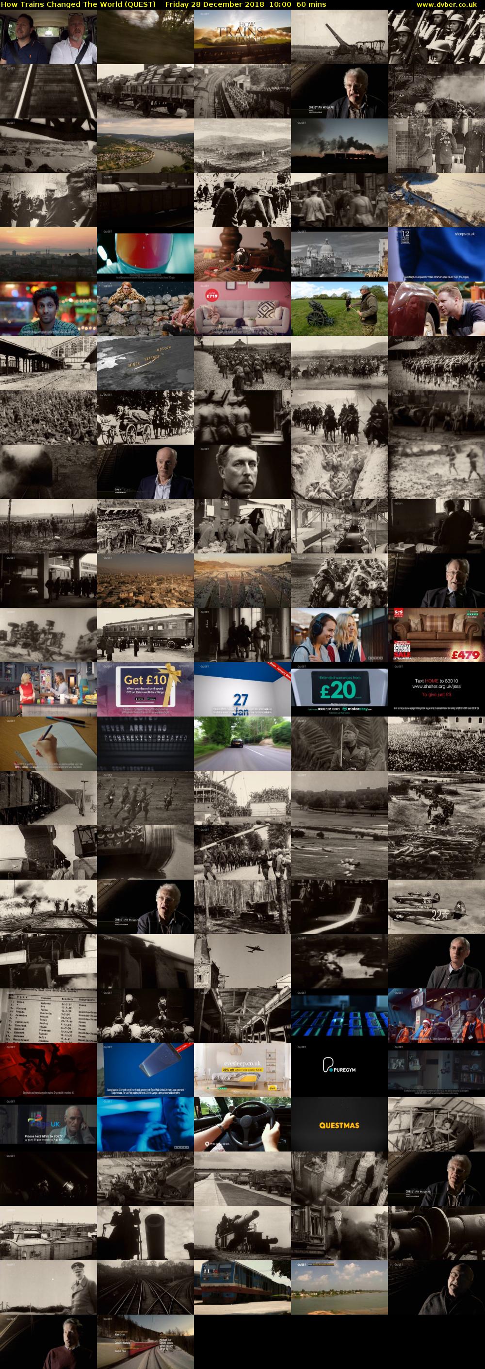 How Trains Changed The World (QUEST) Friday 28 December 2018 10:00 - 11:00