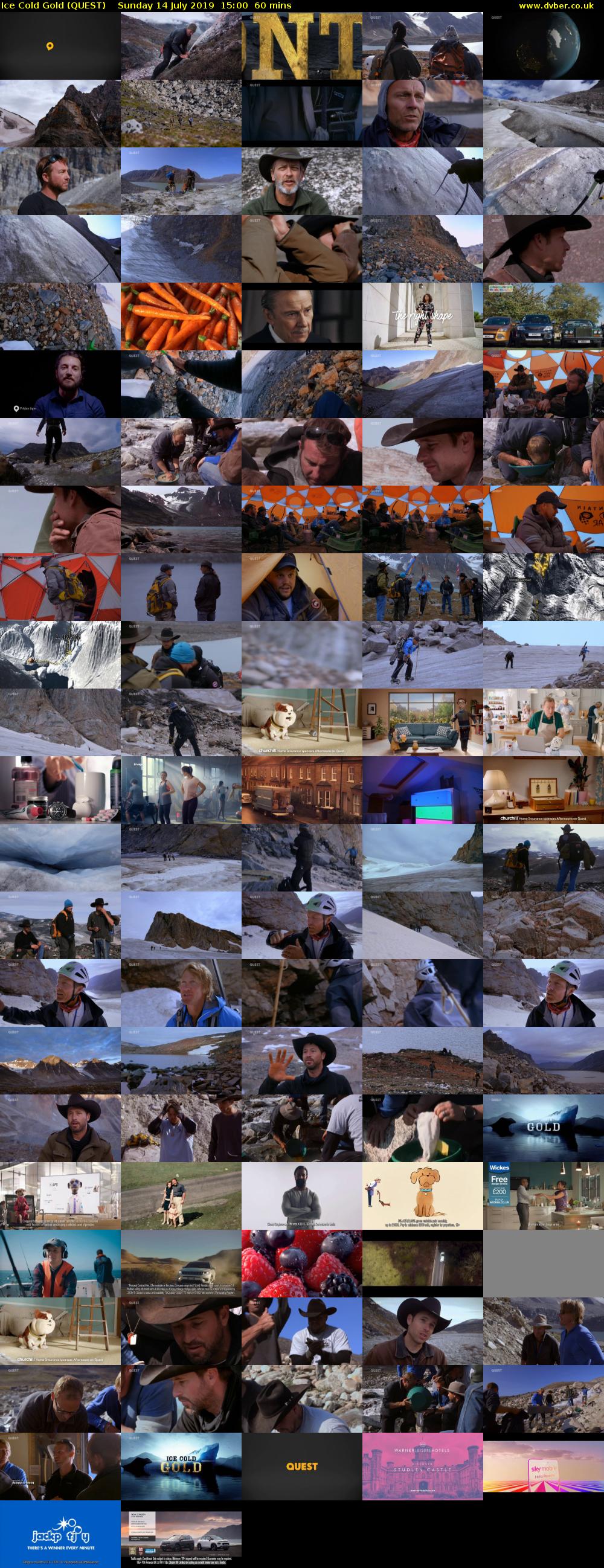 Ice Cold Gold (QUEST) Sunday 14 July 2019 15:00 - 16:00