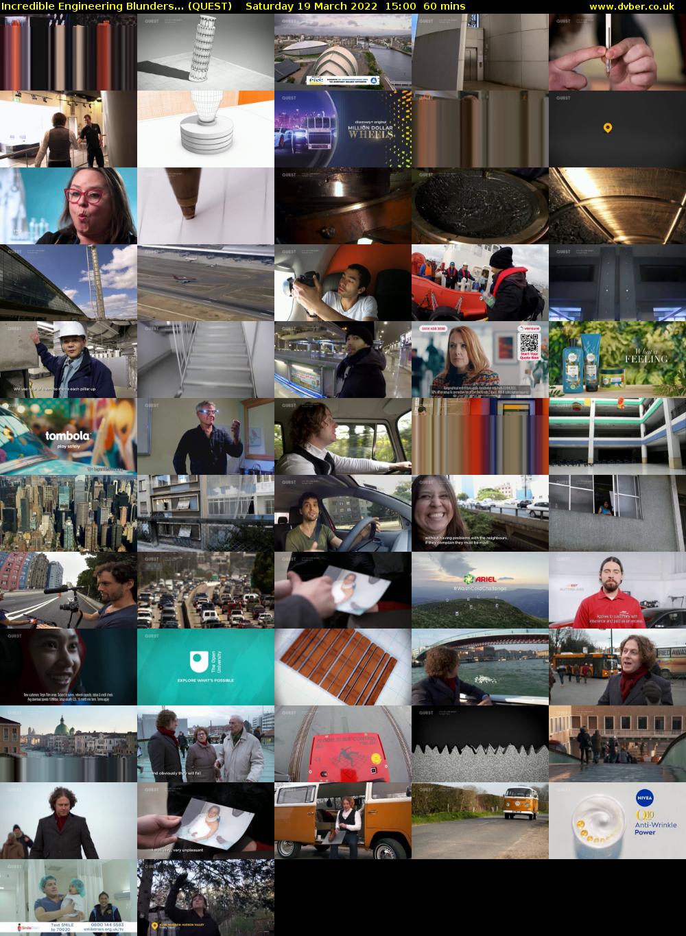 Incredible Engineering Blunders... (QUEST) Saturday 19 March 2022 15:00 - 16:00