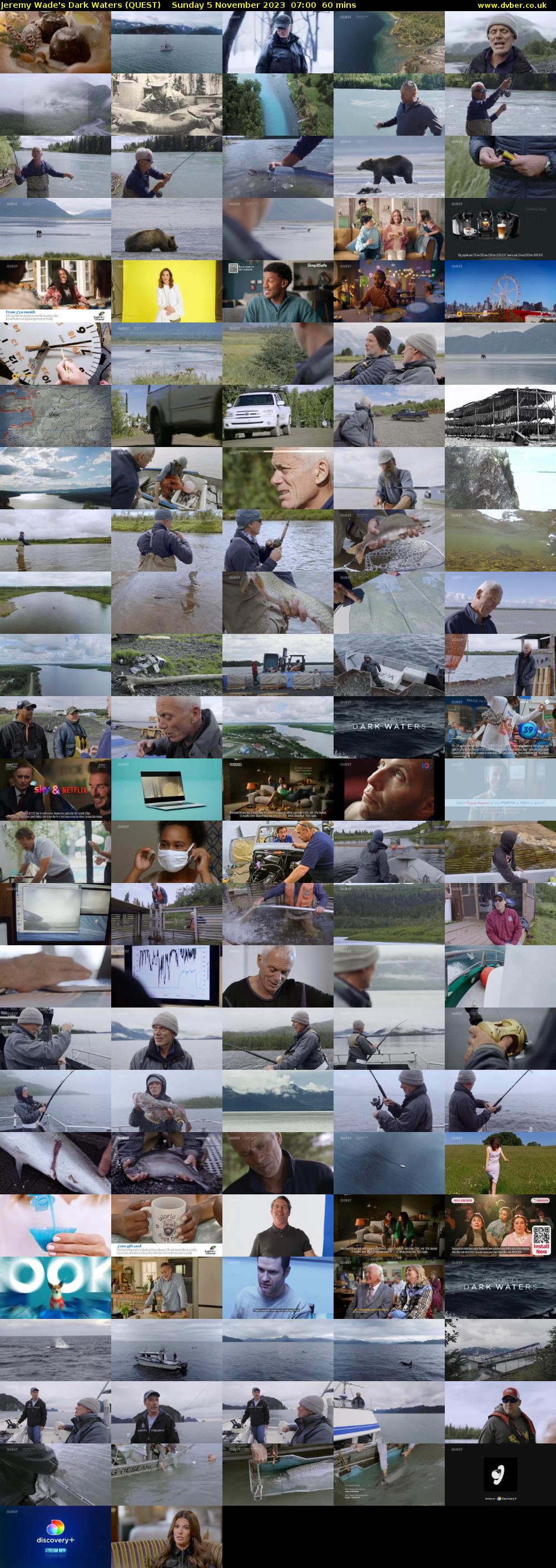 Jeremy Wade's Dark Waters (QUEST) Sunday 5 November 2023 07:00 - 08:00