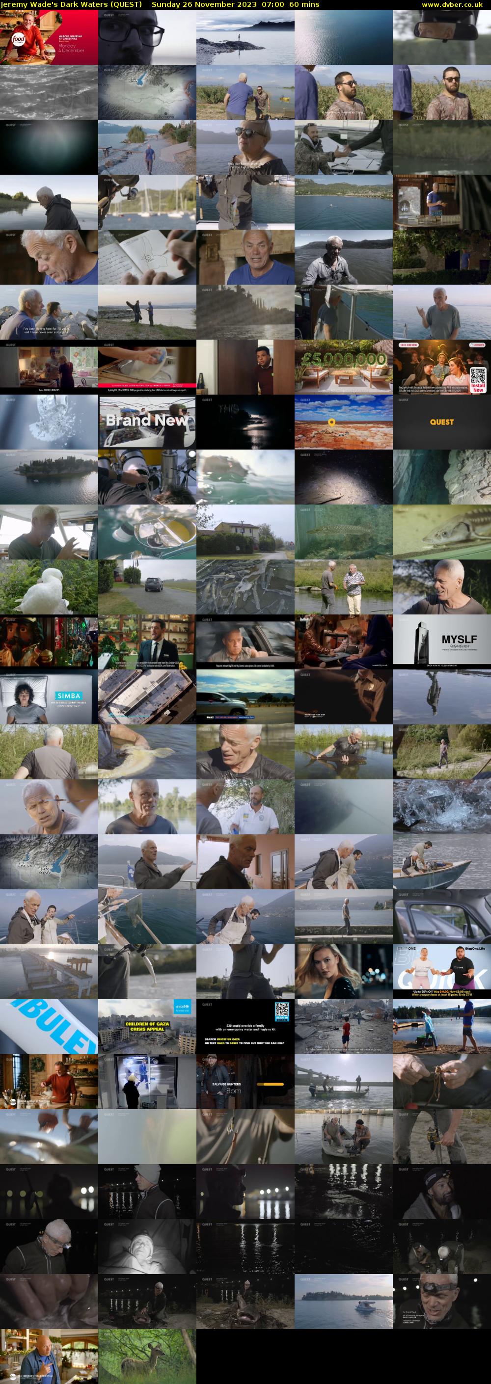 Jeremy Wade's Dark Waters (QUEST) Sunday 26 November 2023 07:00 - 08:00