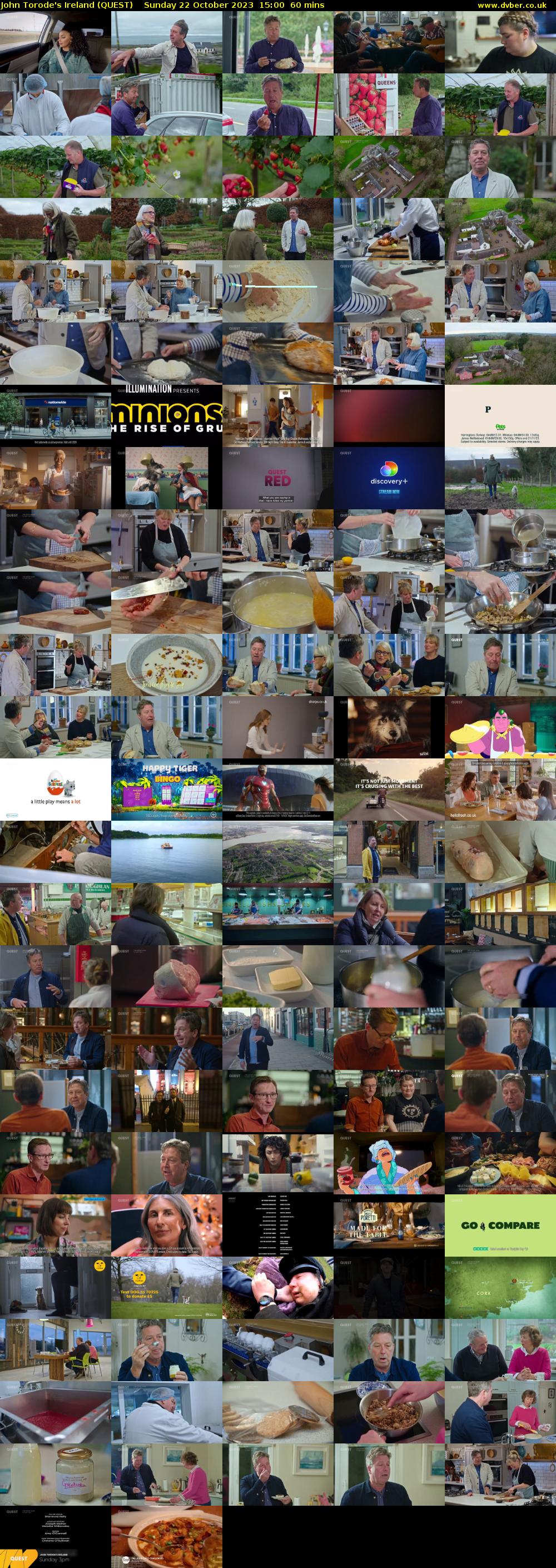 John Torode's Ireland (QUEST) Sunday 22 October 2023 15:00 - 16:00