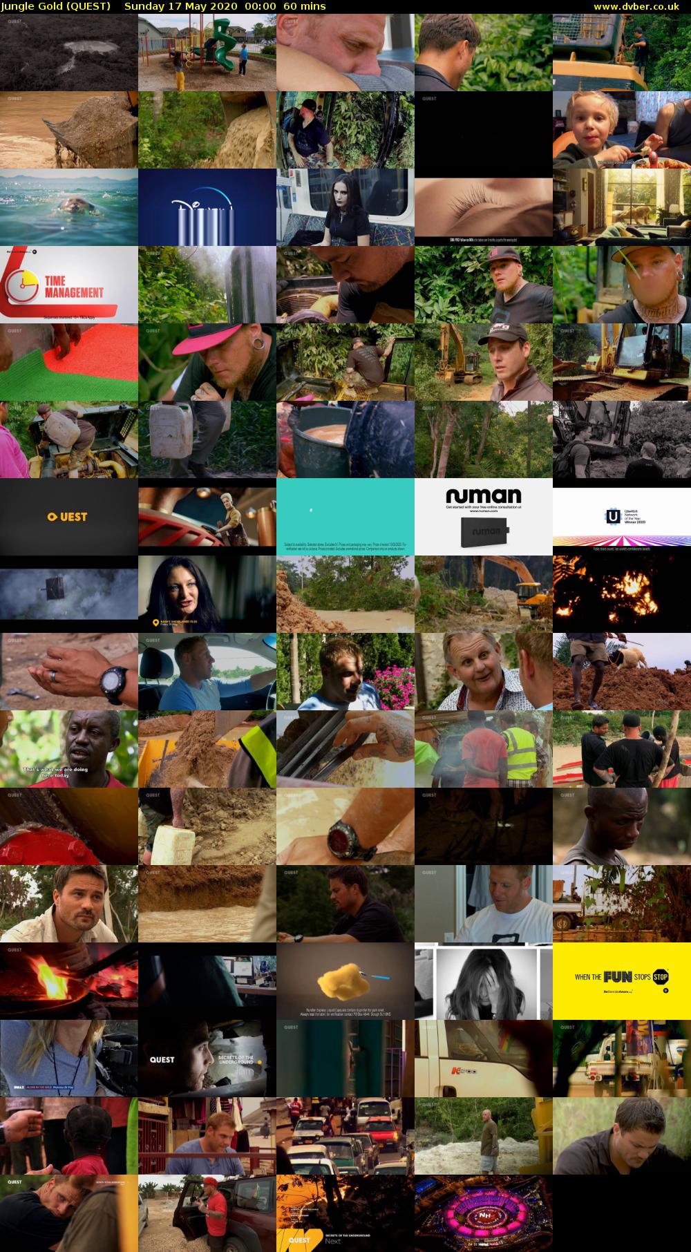 Jungle Gold (QUEST) Sunday 17 May 2020 00:00 - 01:00