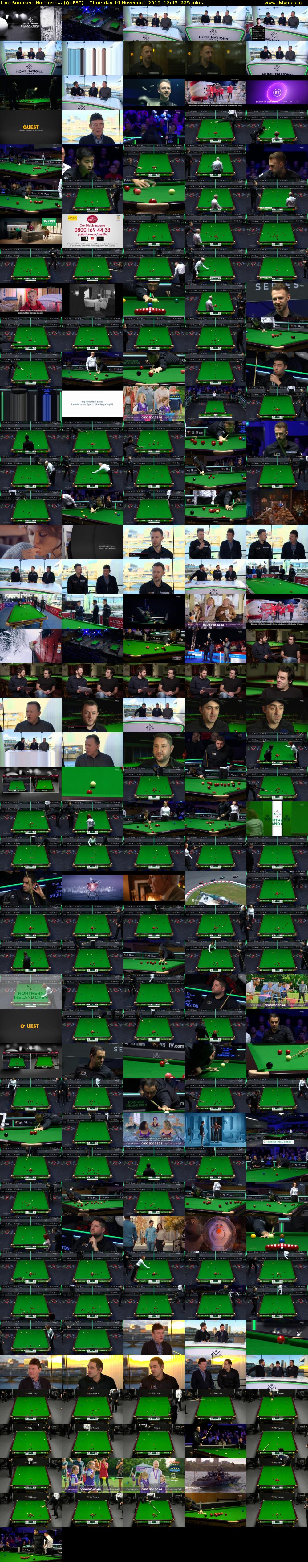 Live Snooker: Northern... (QUEST) Thursday 14 November 2019 12:45 - 16:30