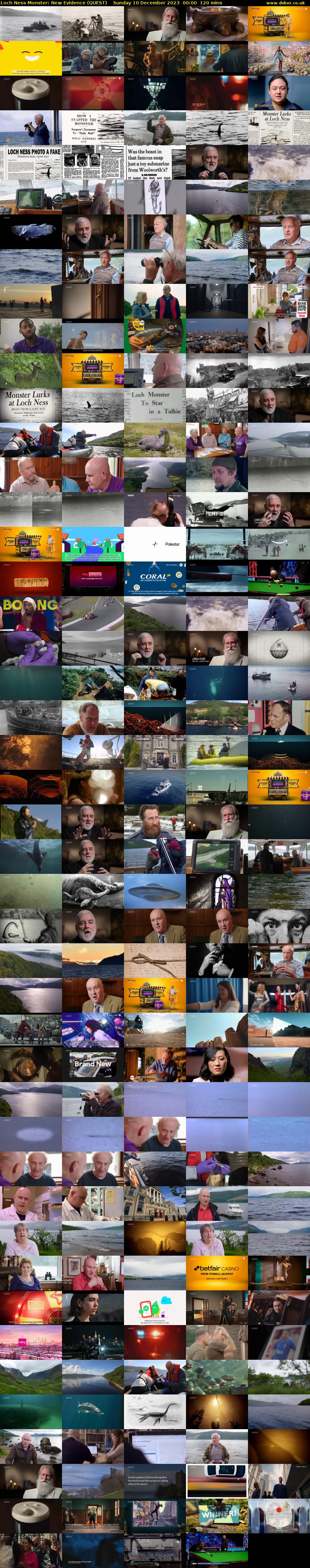 Loch Ness Monster: New Evidence (QUEST) Sunday 10 December 2023 00:00 - 02:00