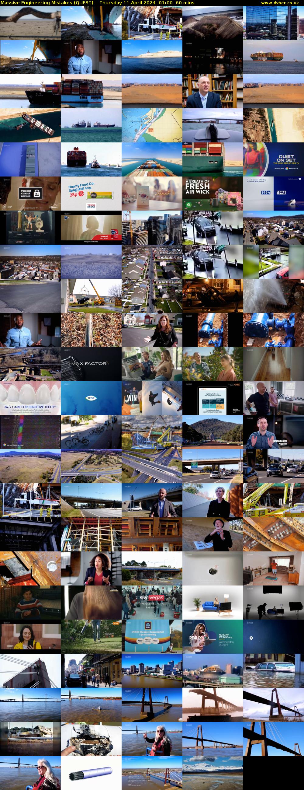 Massive Engineering Mistakes (QUEST) Thursday 11 April 2024 01:00 - 02:00