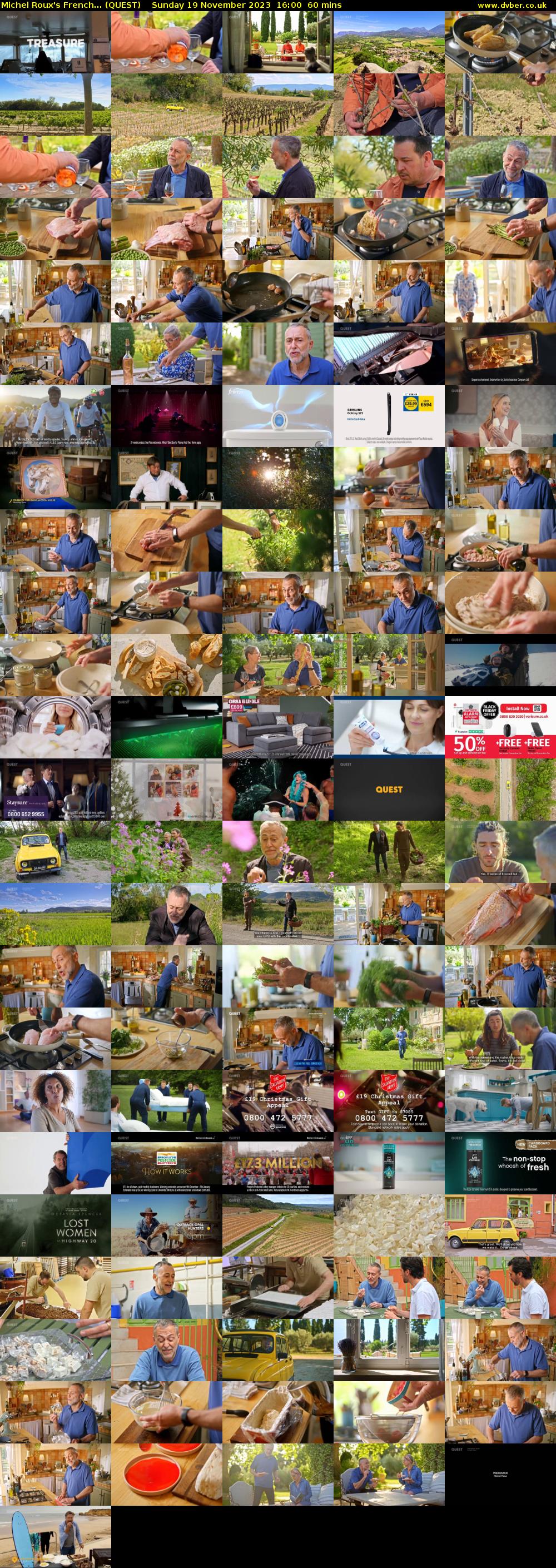 Michel Roux's French... (QUEST) Sunday 19 November 2023 16:00 - 17:00