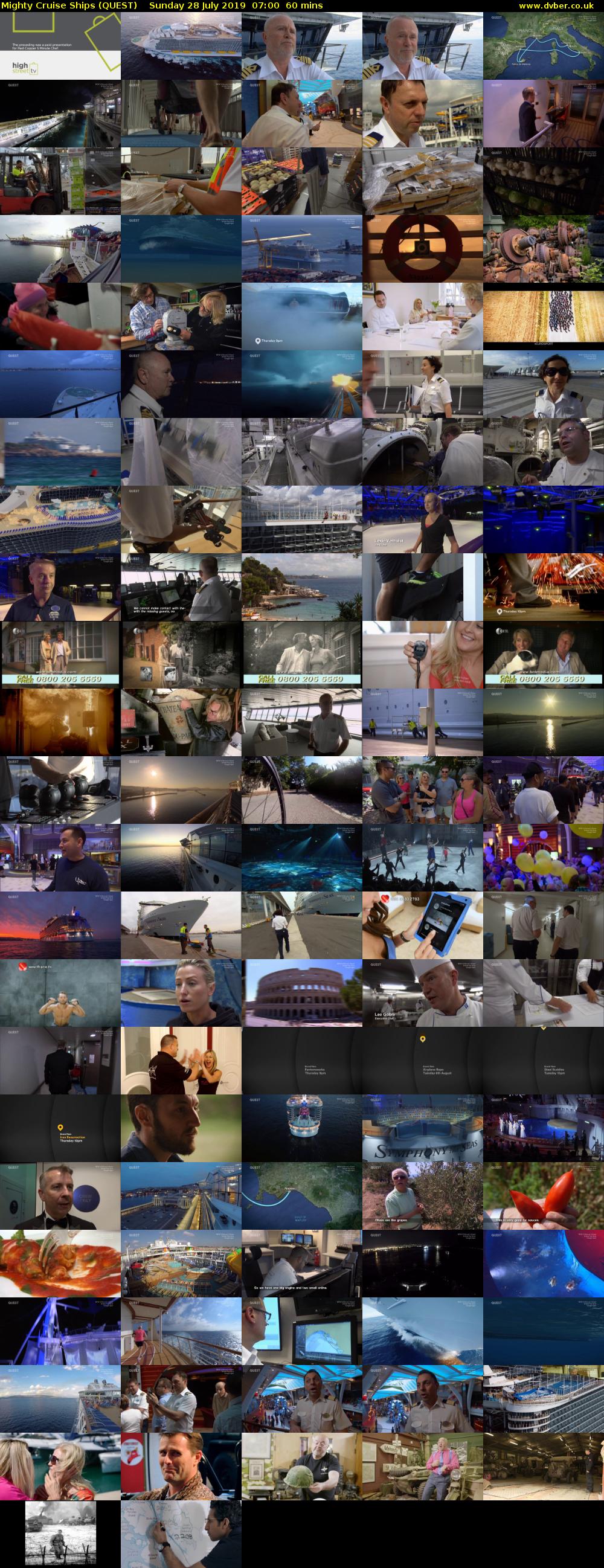 Mighty Cruise Ships (QUEST) Sunday 28 July 2019 07:00 - 08:00