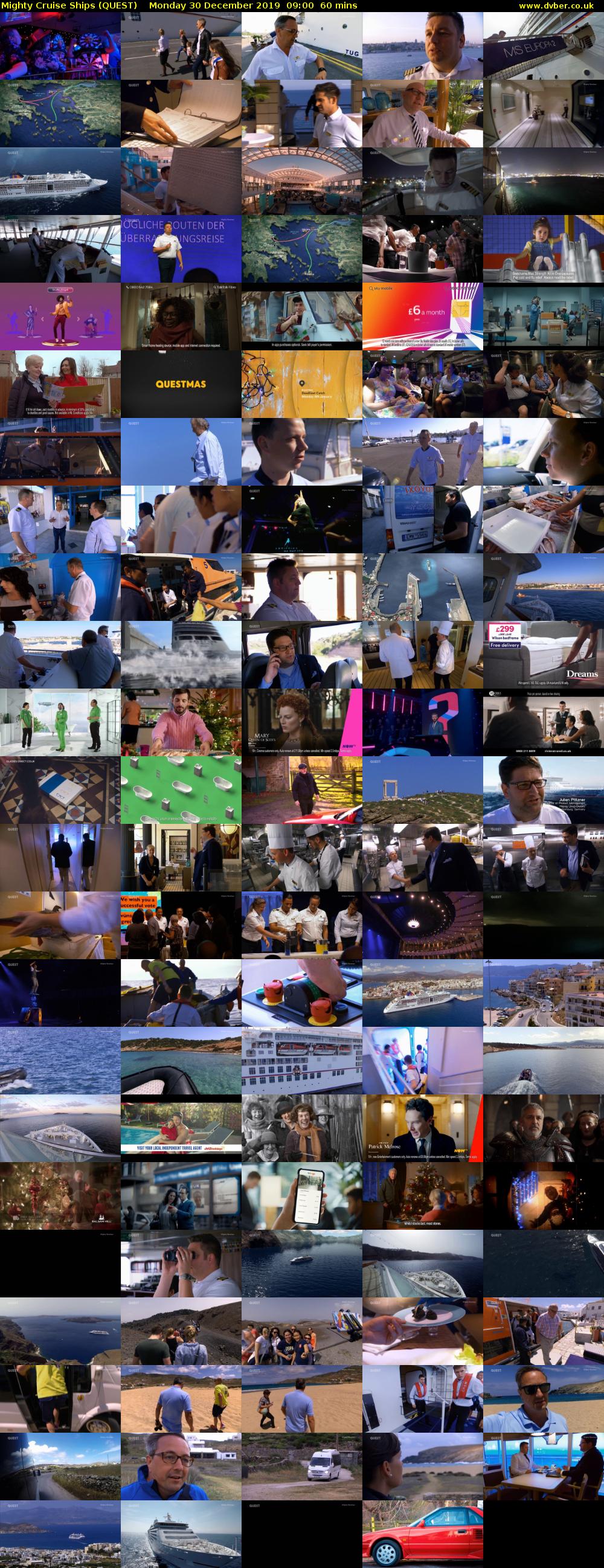 Mighty Cruise Ships (QUEST) Monday 30 December 2019 09:00 - 10:00