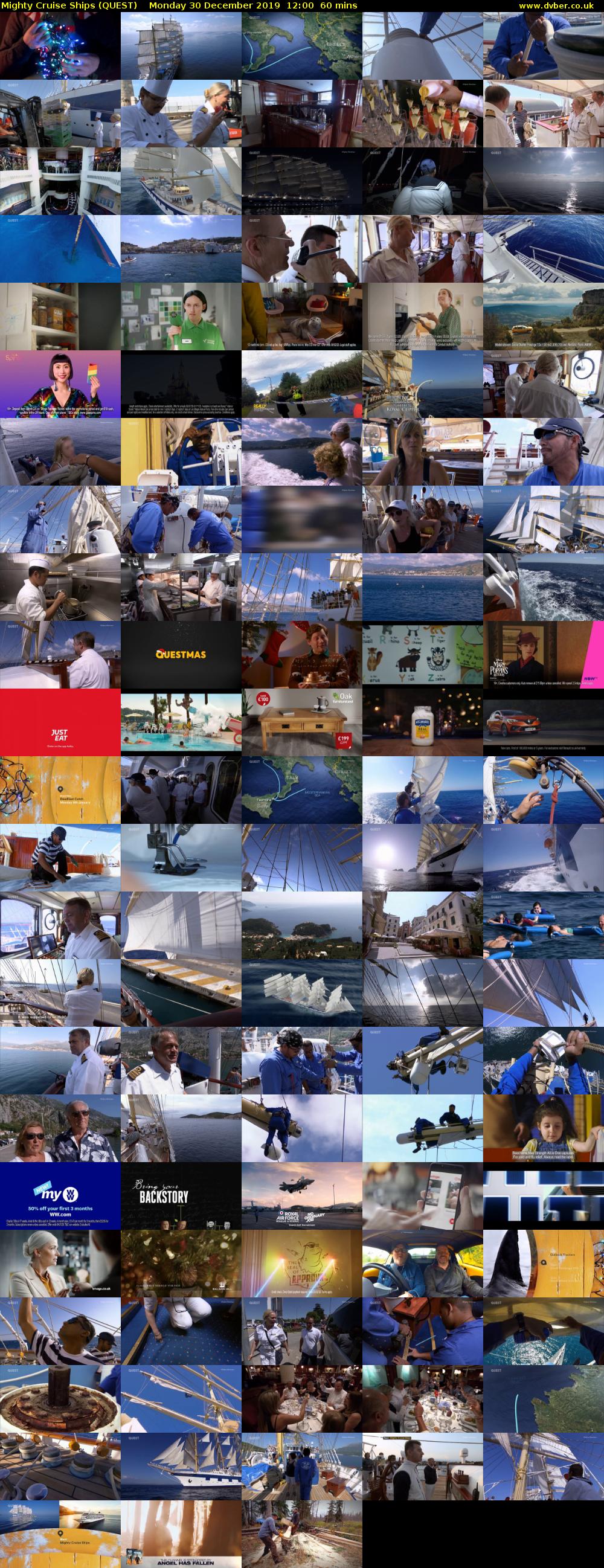 Mighty Cruise Ships (QUEST) Monday 30 December 2019 12:00 - 13:00
