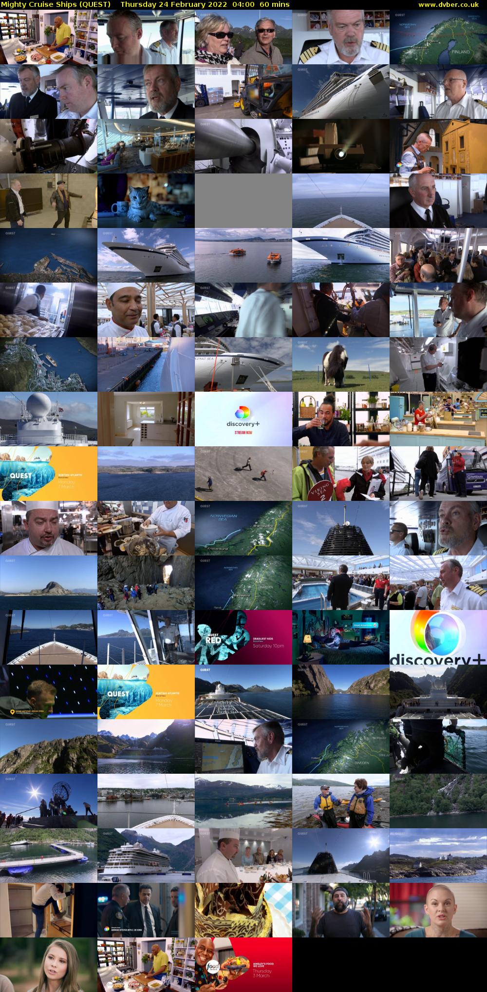 Mighty Cruise Ships (QUEST) Thursday 24 February 2022 04:00 - 05:00
