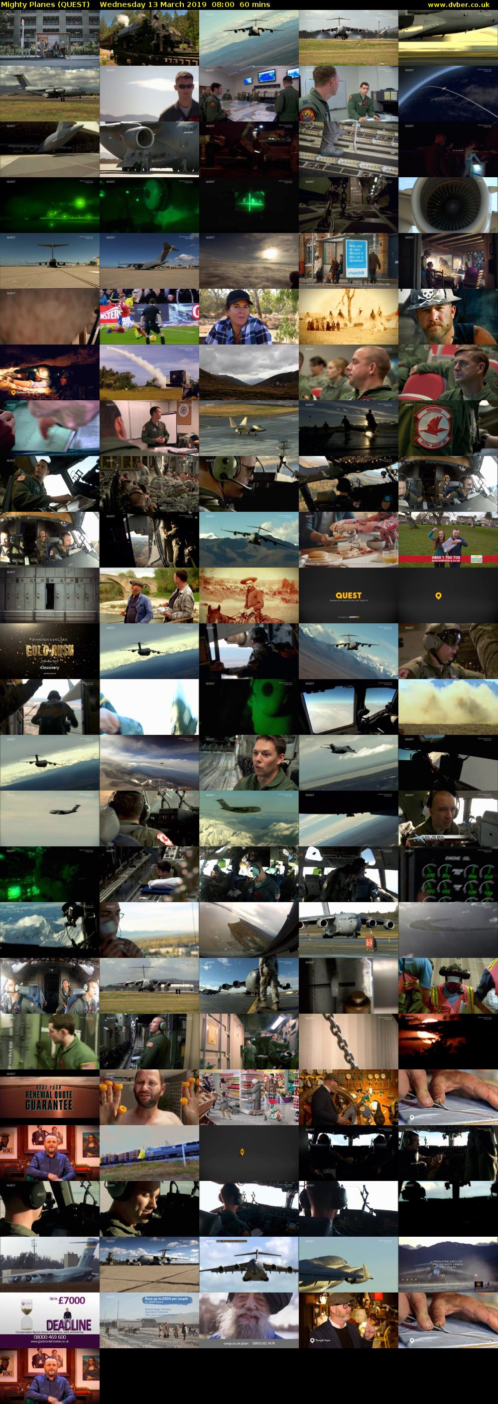 Mighty Planes (QUEST) Wednesday 13 March 2019 08:00 - 09:00
