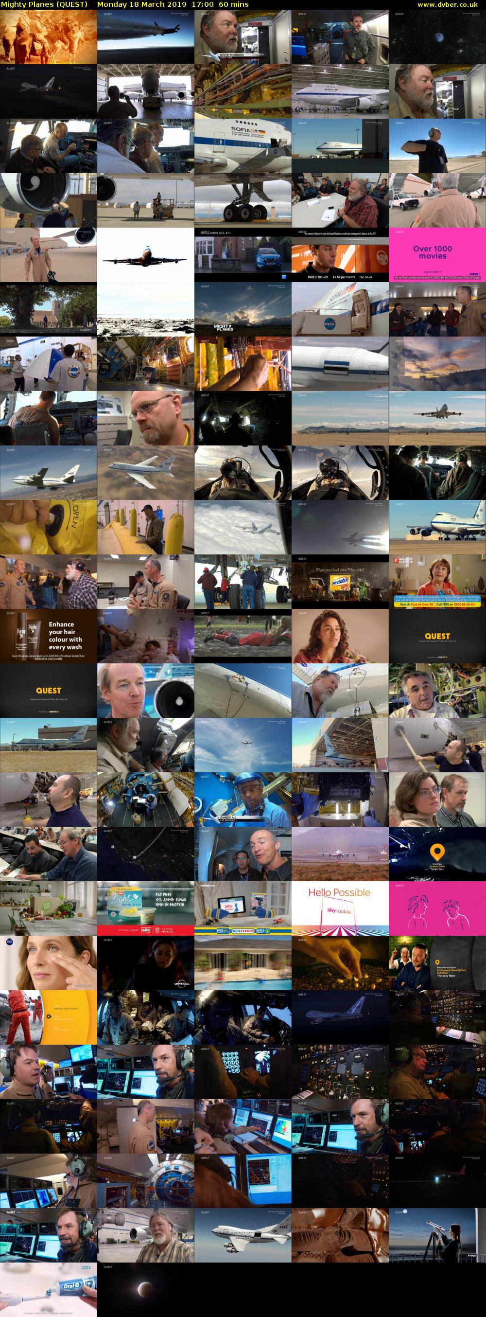 Mighty Planes (QUEST) Monday 18 March 2019 17:00 - 18:00