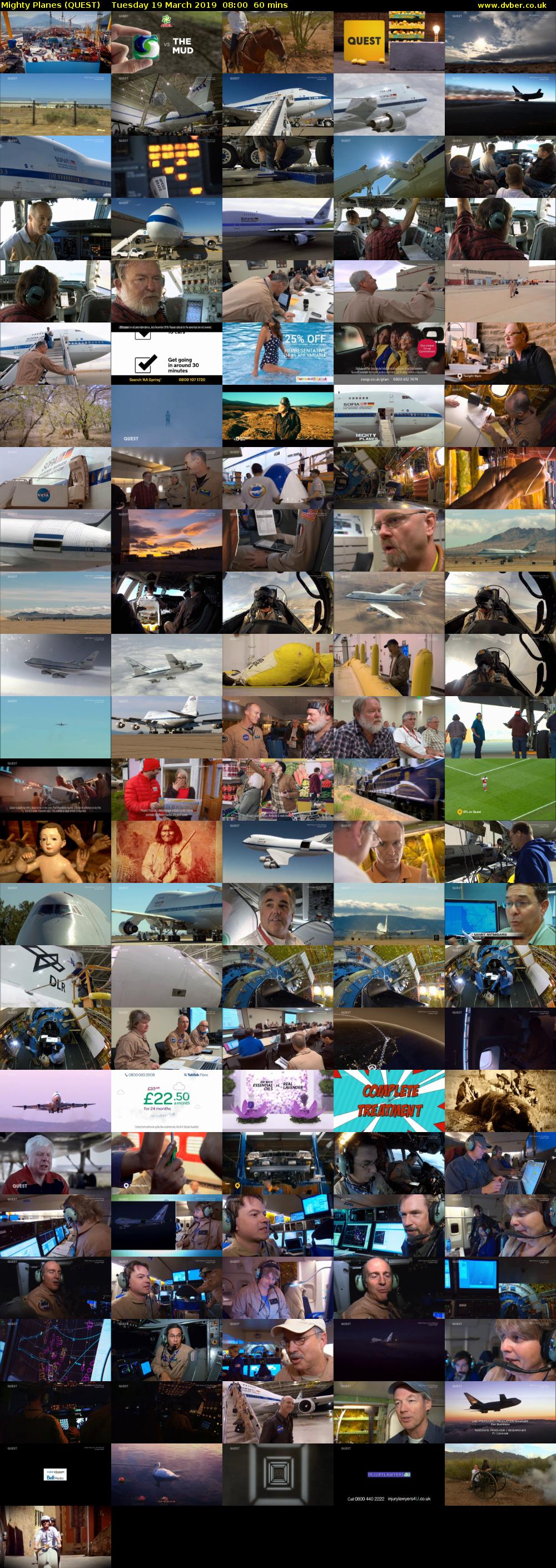 Mighty Planes (QUEST) Tuesday 19 March 2019 08:00 - 09:00