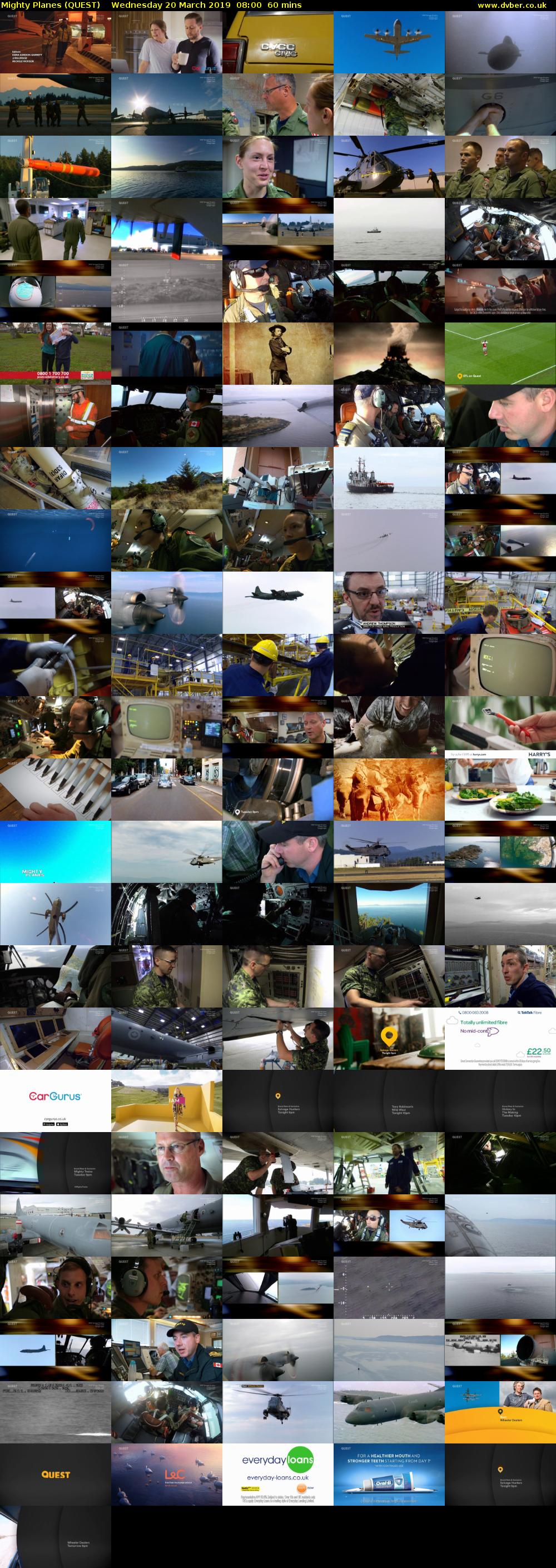 Mighty Planes (QUEST) Wednesday 20 March 2019 08:00 - 09:00