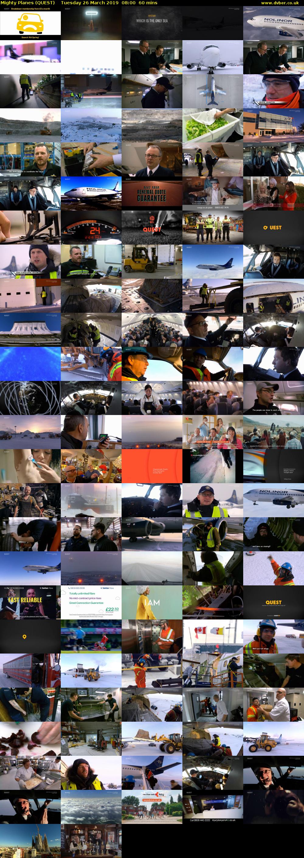 Mighty Planes (QUEST) Tuesday 26 March 2019 08:00 - 09:00