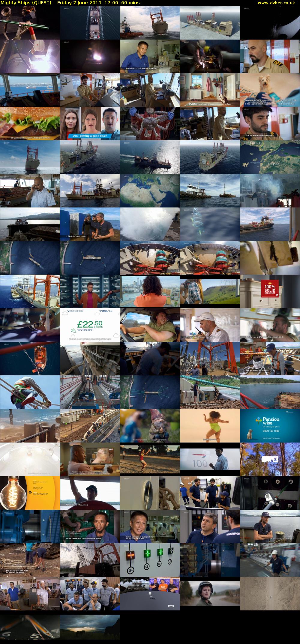 Mighty Ships (QUEST) Friday 7 June 2019 17:00 - 18:00