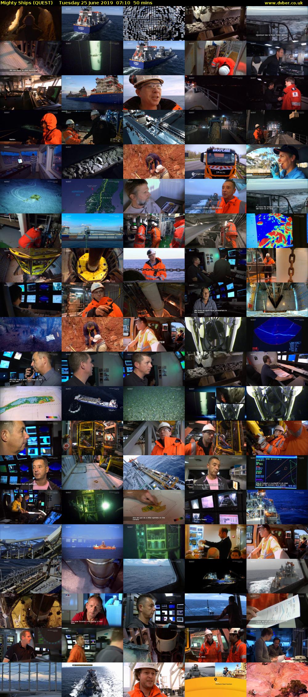 Mighty Ships (QUEST) Tuesday 25 June 2019 07:10 - 08:00