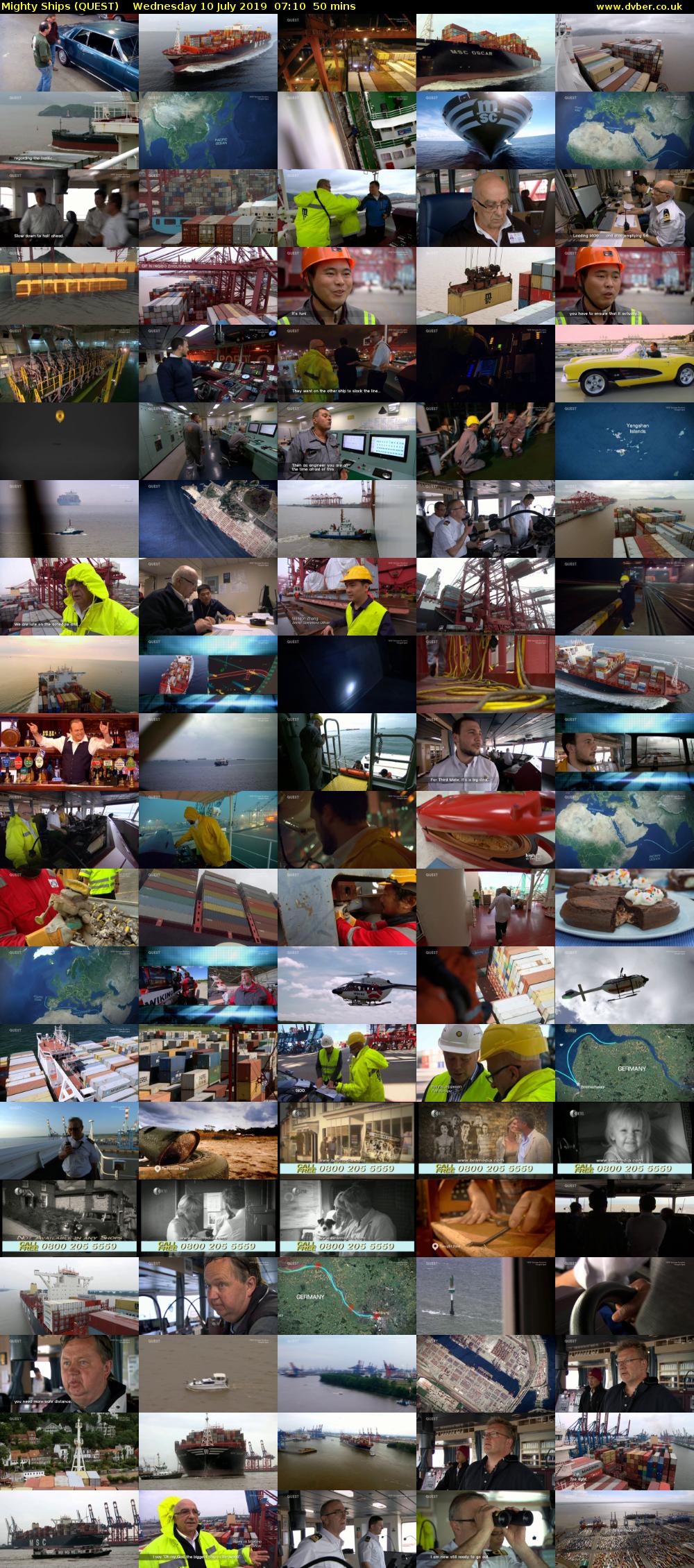 Mighty Ships (QUEST) Wednesday 10 July 2019 07:10 - 08:00