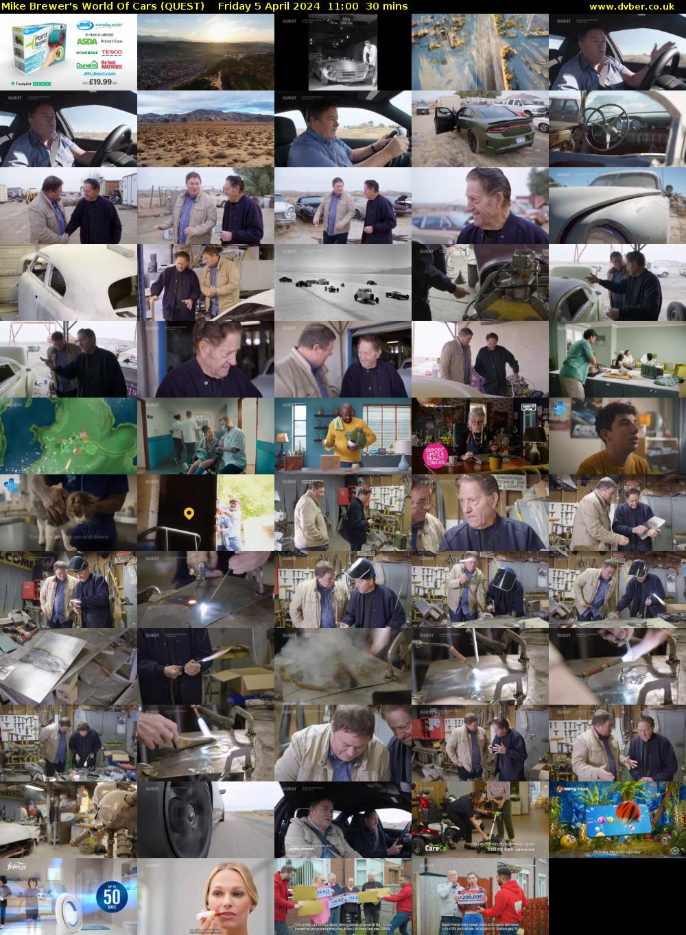 Mike Brewer's World Of Cars (QUEST) Friday 5 April 2024 11:00 - 11:30