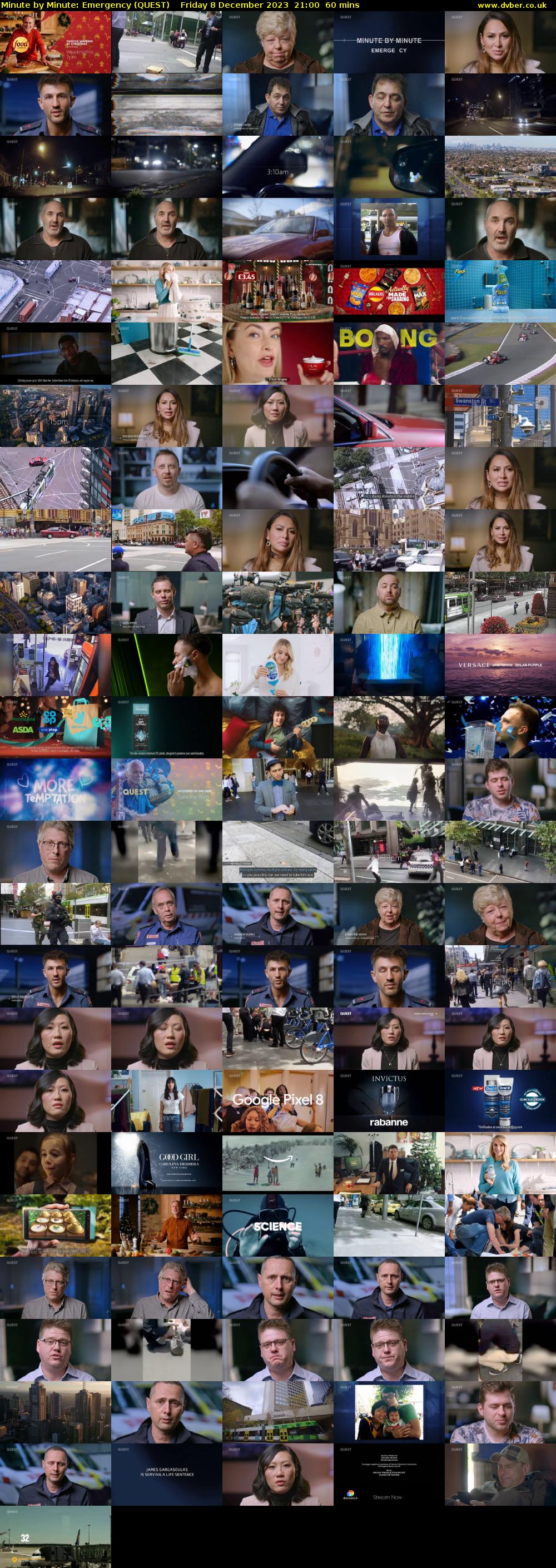 Minute by Minute: Emergency (QUEST) Friday 8 December 2023 21:00 - 22:00