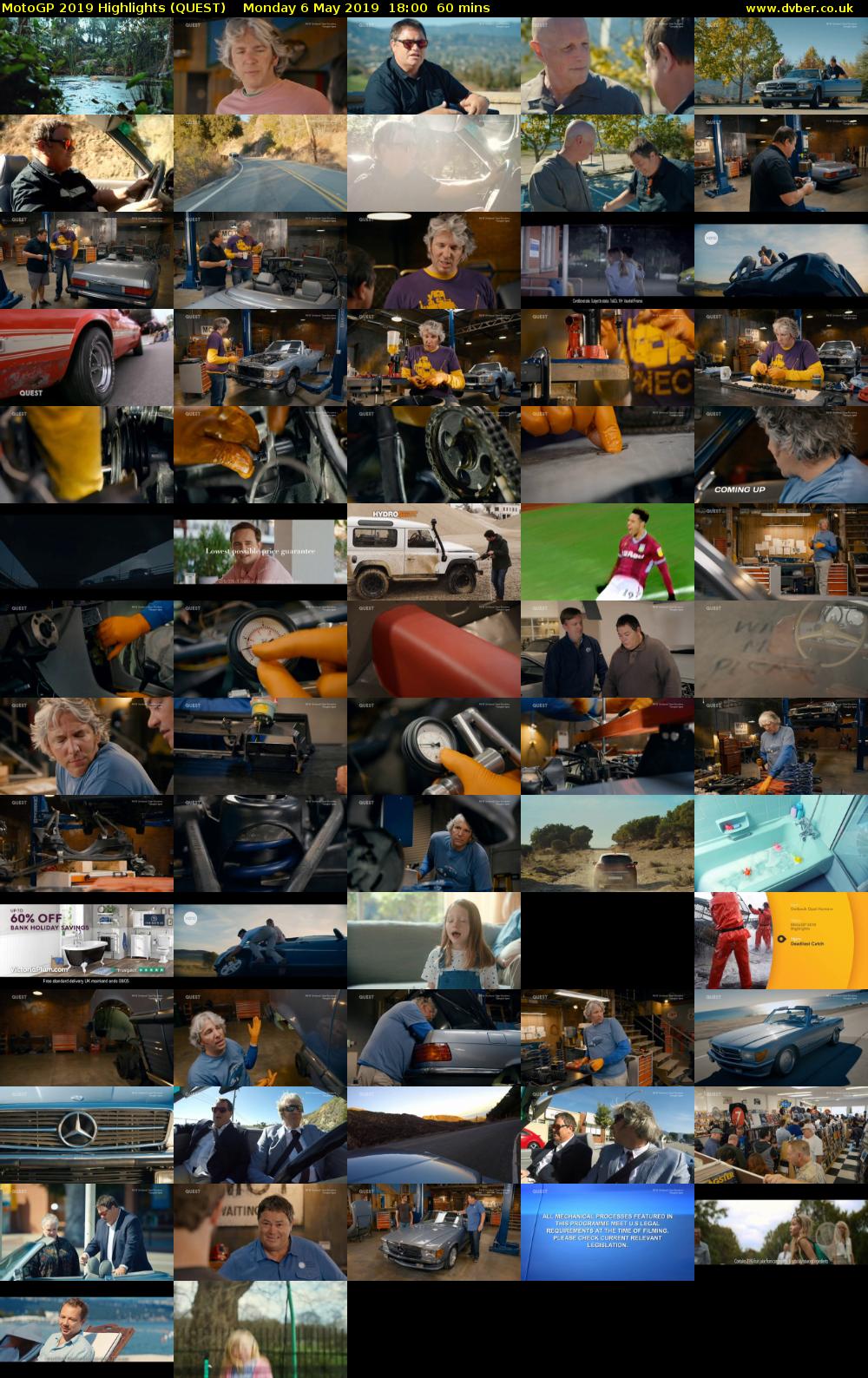 MotoGP 2019 Highlights (QUEST) Monday 6 May 2019 18:00 - 19:00