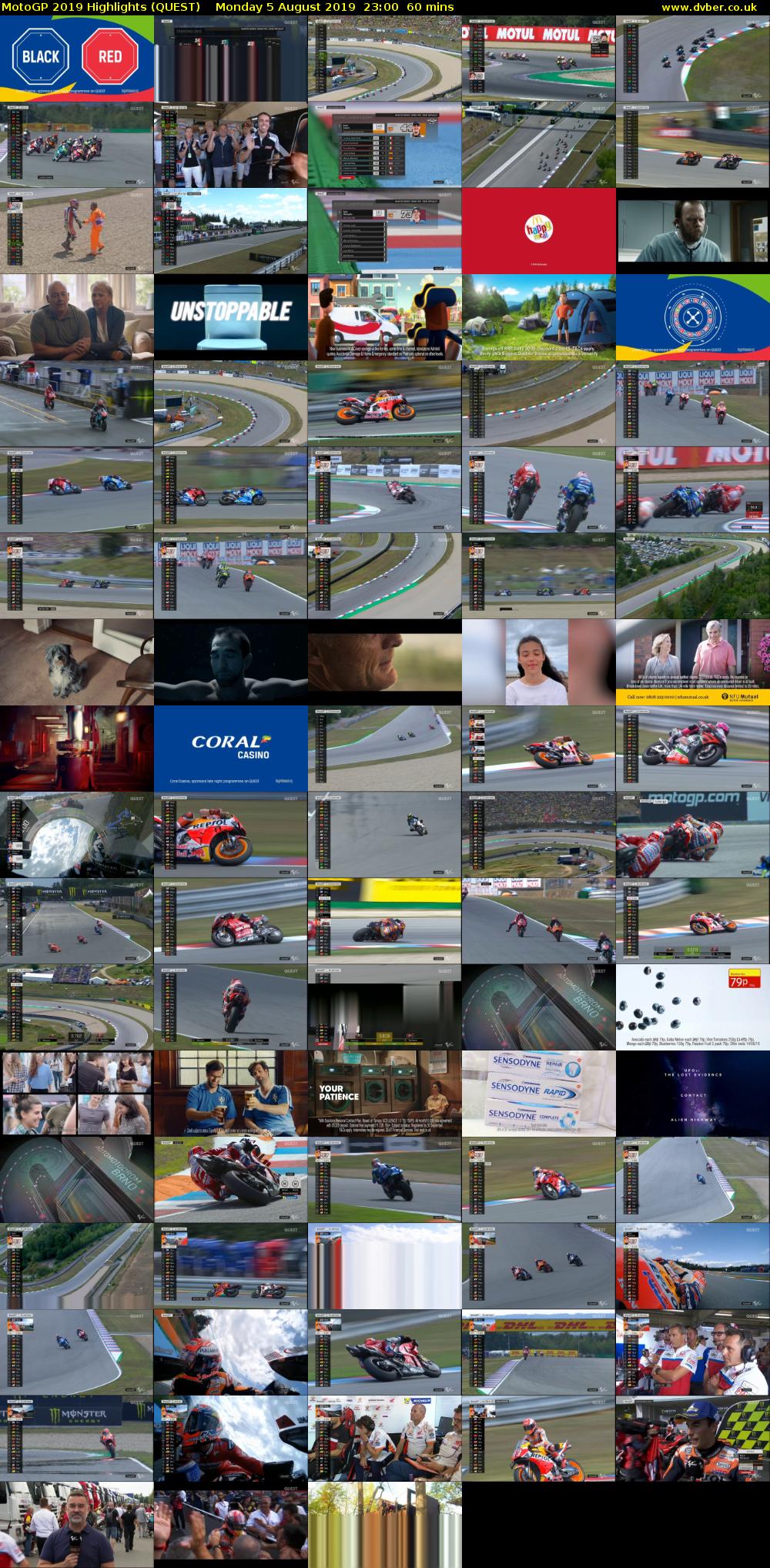 MotoGP 2019 Highlights (QUEST) Monday 5 August 2019 23:00 - 00:00