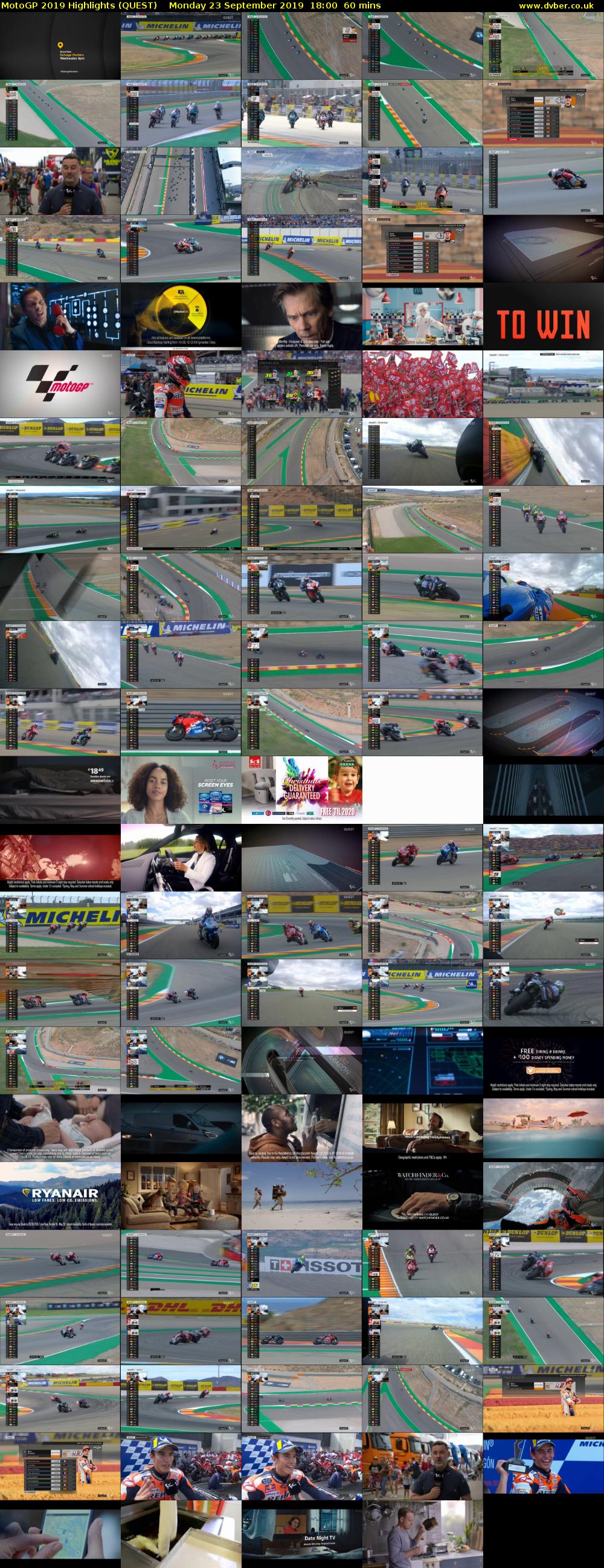 MotoGP 2019 Highlights (QUEST) Monday 23 September 2019 18:00 - 19:00