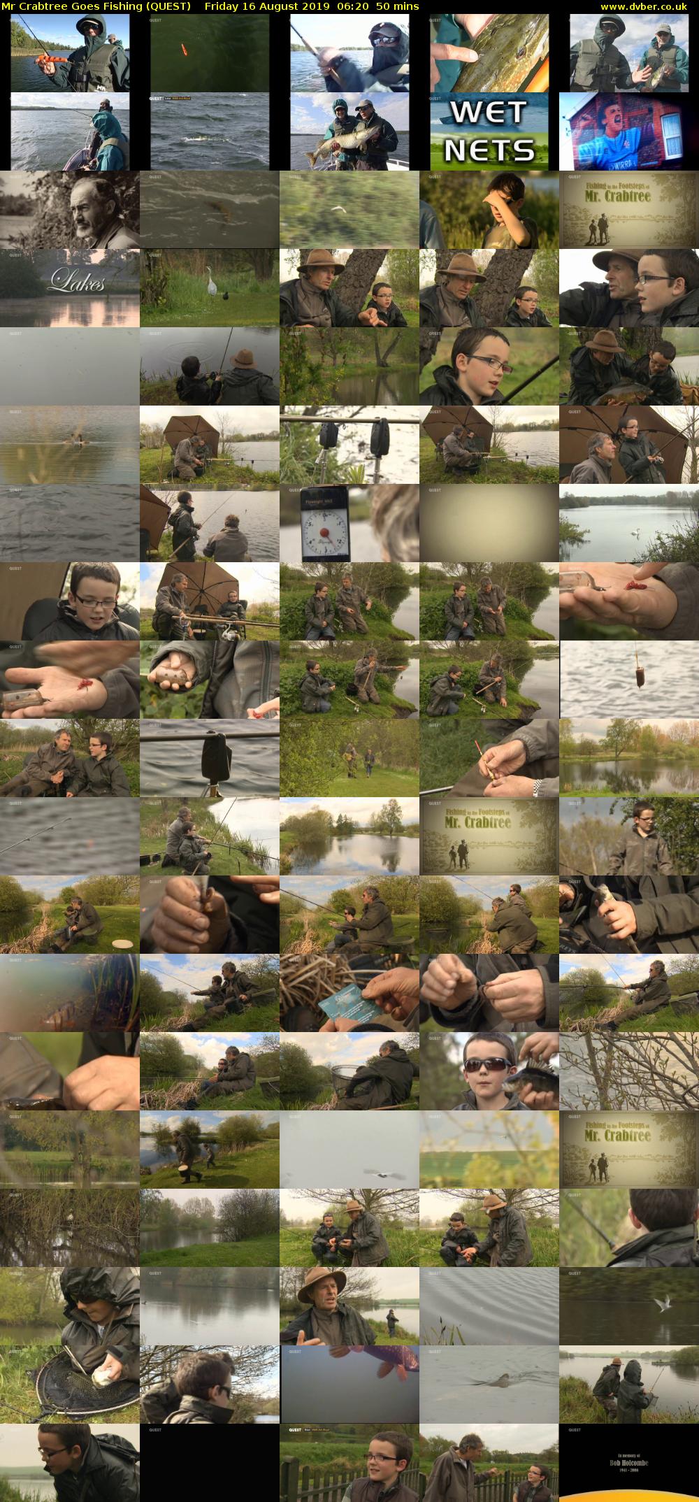 Mr Crabtree Goes Fishing (QUEST) Friday 16 August 2019 06:20 - 07:10