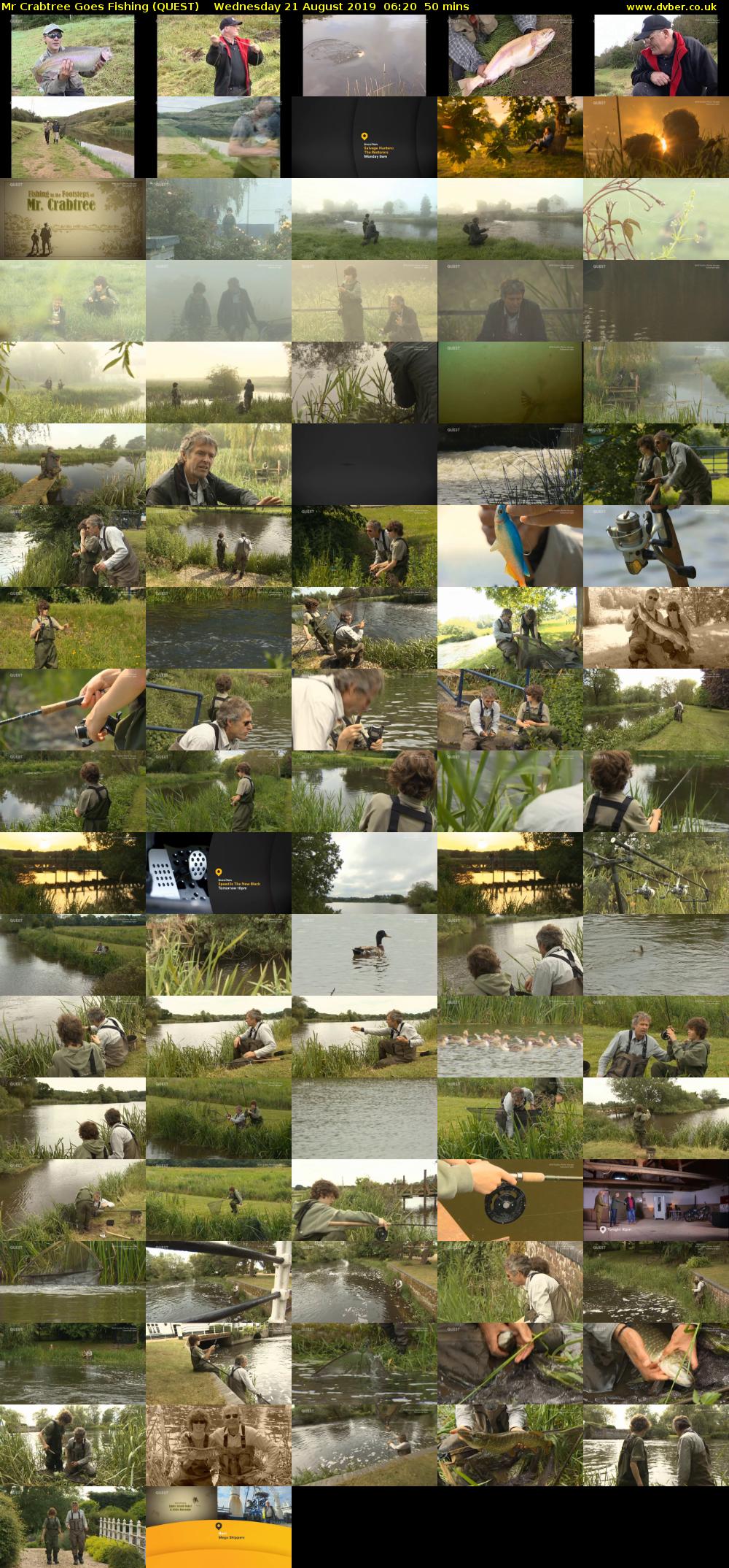 Mr Crabtree Goes Fishing (QUEST) Wednesday 21 August 2019 06:20 - 07:10