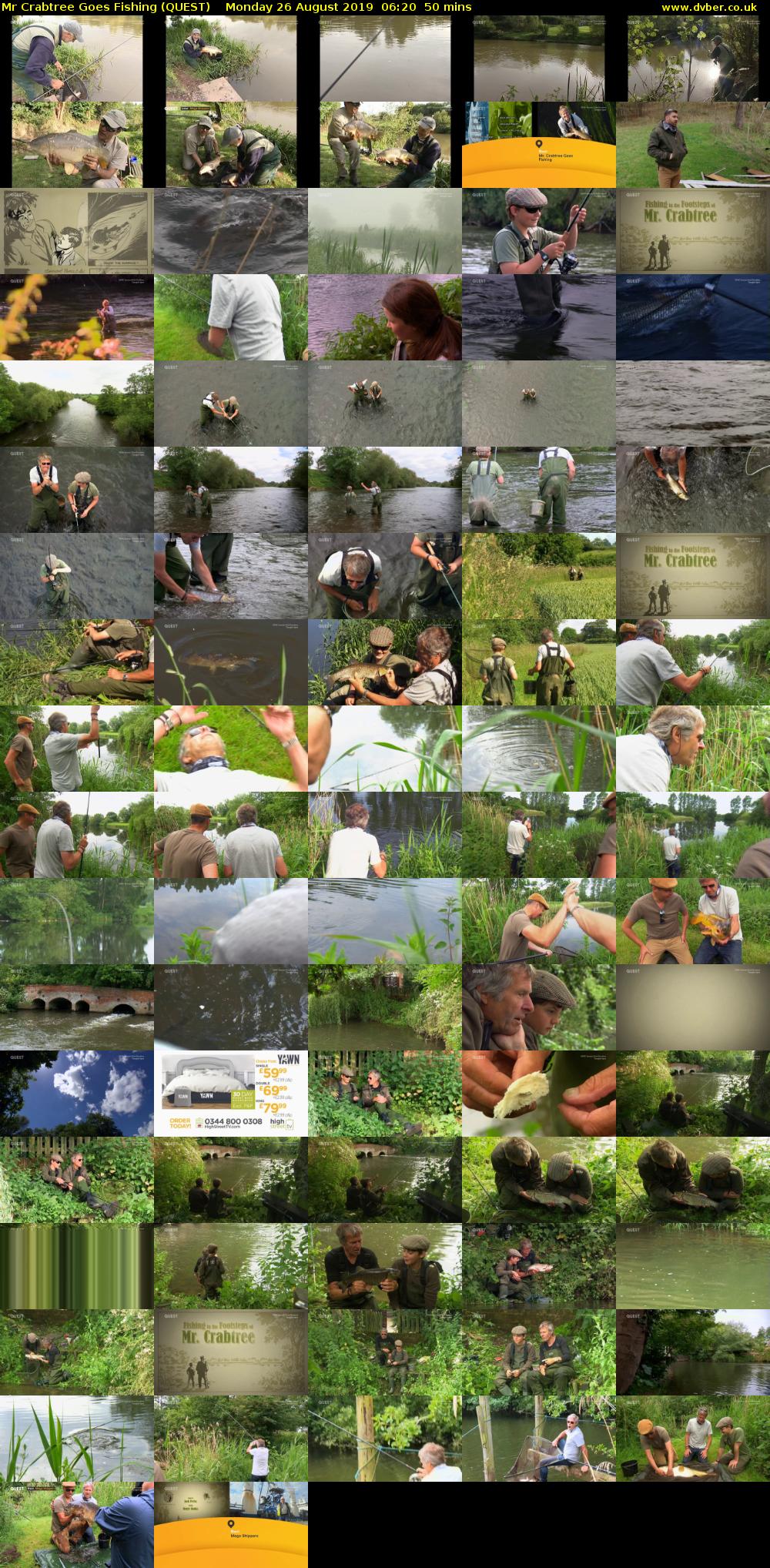 Mr Crabtree Goes Fishing (QUEST) Monday 26 August 2019 06:20 - 07:10