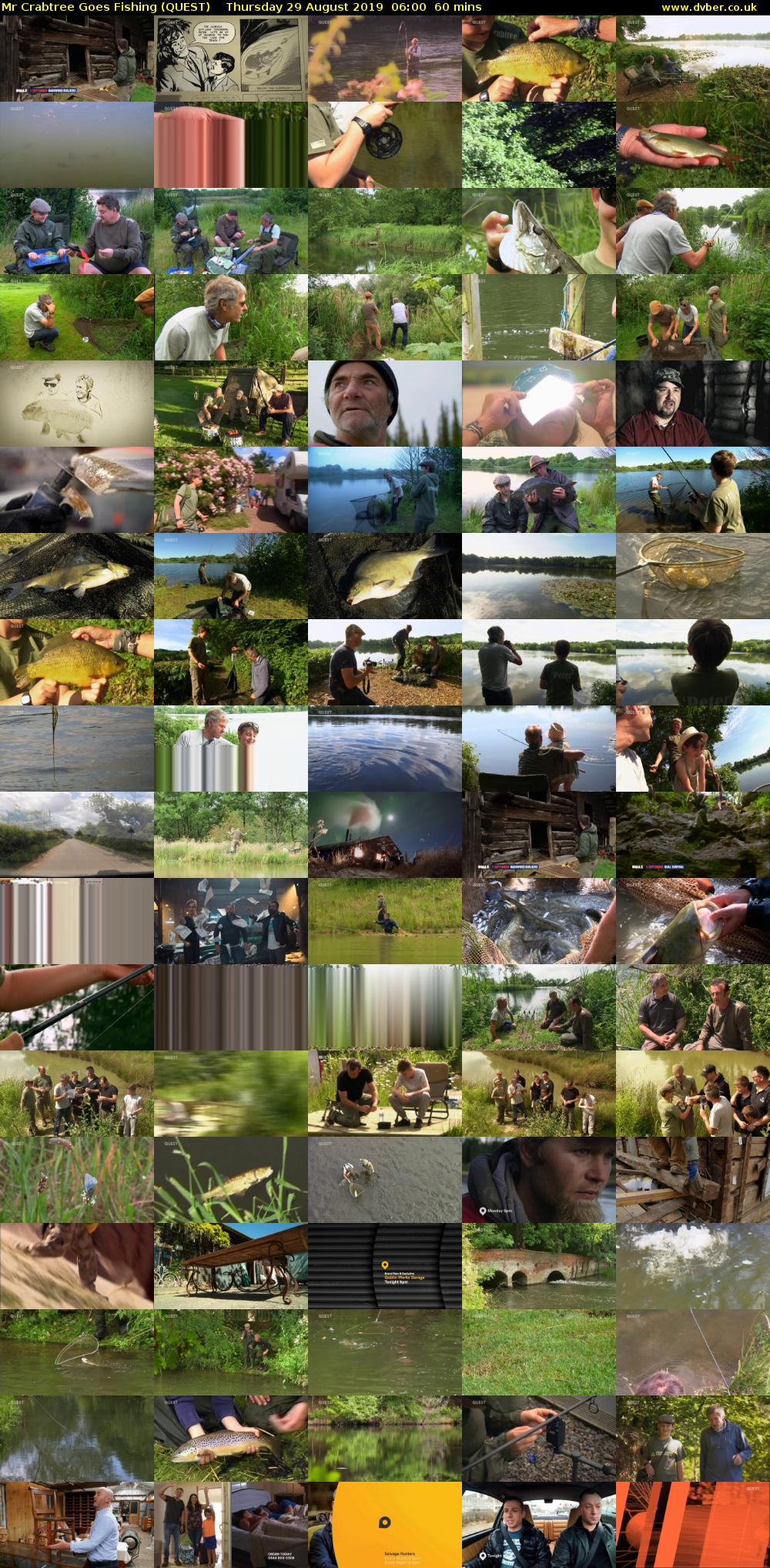 Mr Crabtree Goes Fishing (QUEST) Thursday 29 August 2019 06:00 - 07:00