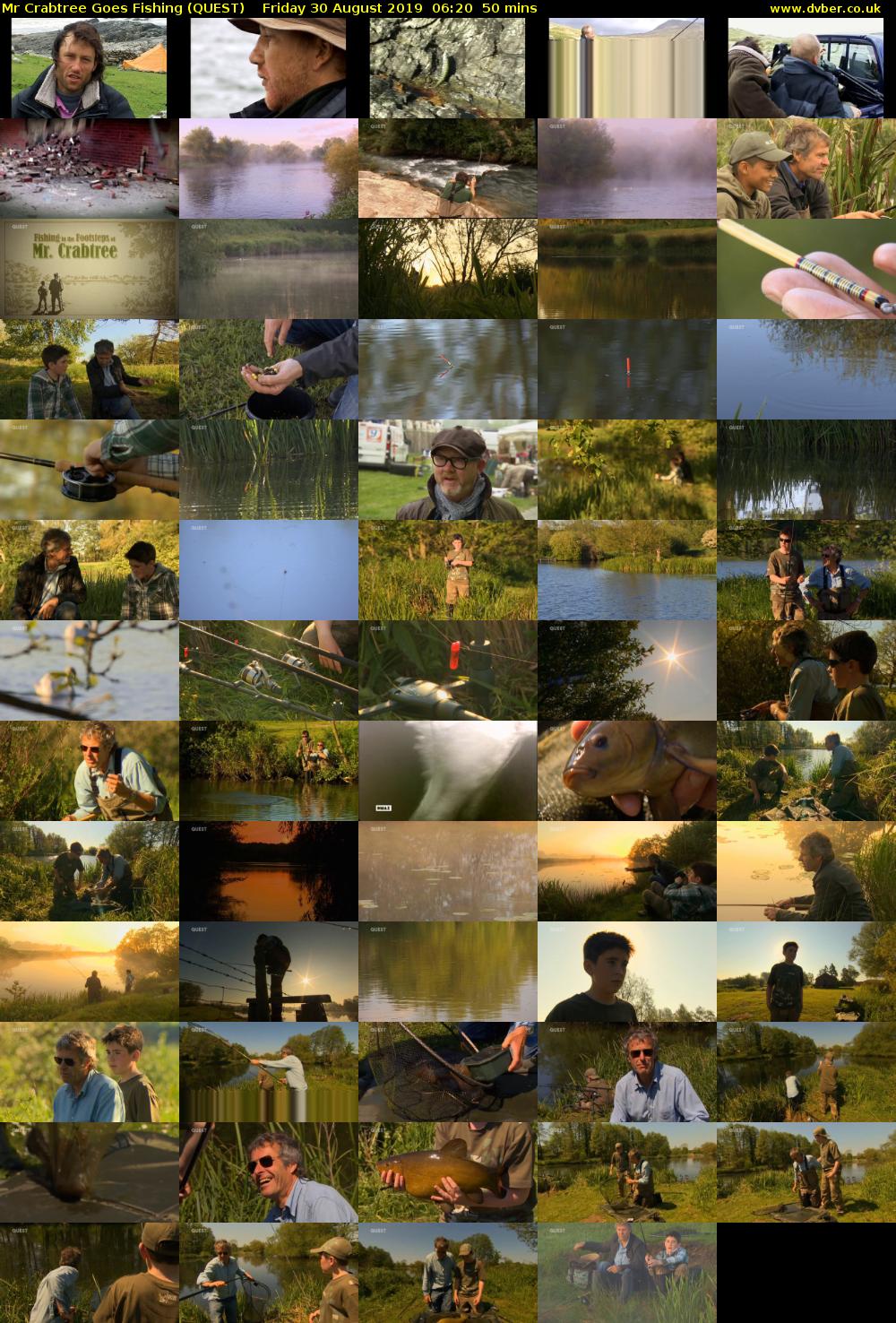 Mr Crabtree Goes Fishing (QUEST) Friday 30 August 2019 06:20 - 07:10