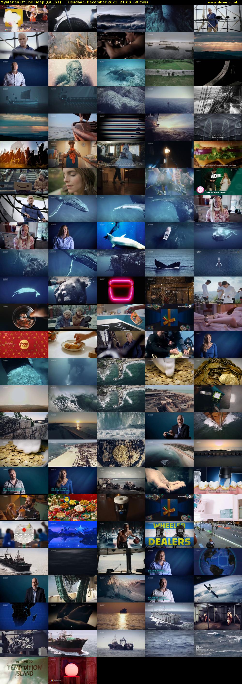 Mysteries Of The Deep (QUEST) Tuesday 5 December 2023 21:00 - 22:00