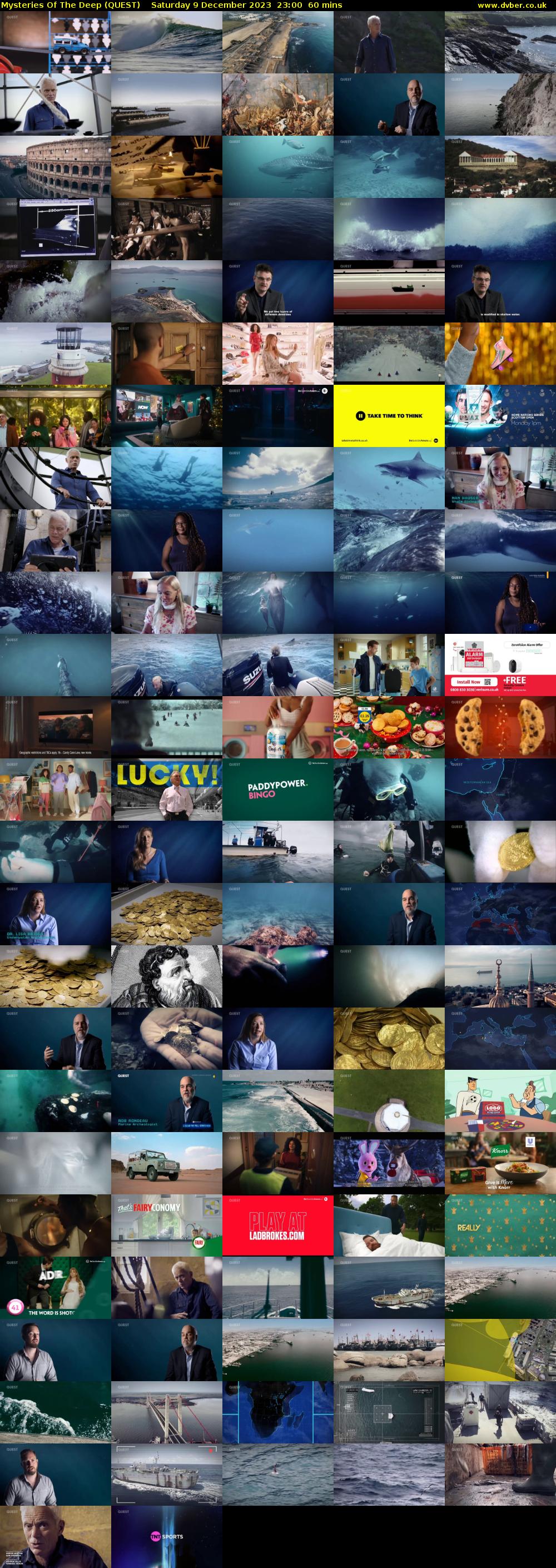 Mysteries Of The Deep (QUEST) Saturday 9 December 2023 23:00 - 00:00