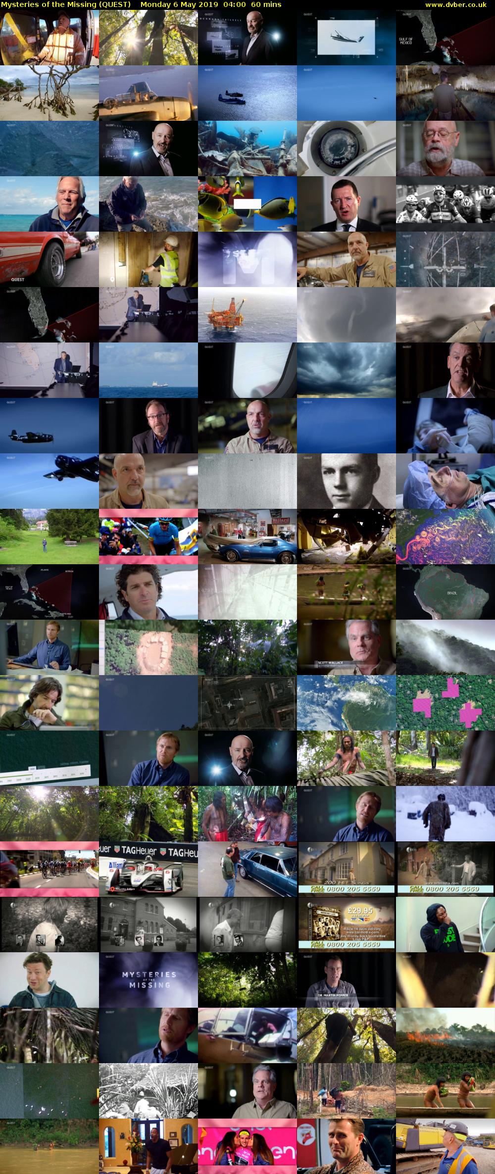Mysteries of the Missing (QUEST) Monday 6 May 2019 04:00 - 05:00
