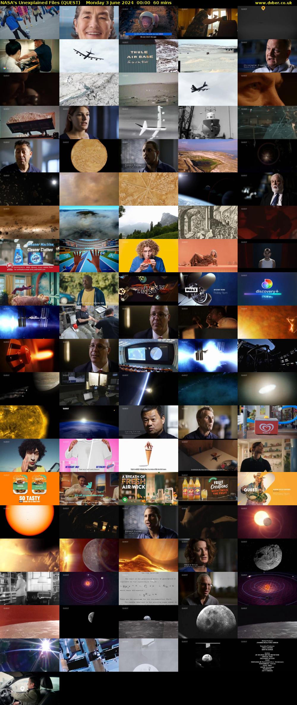NASA's Unexplained Files (QUEST) Monday 3 June 2024 00:00 - 01:00