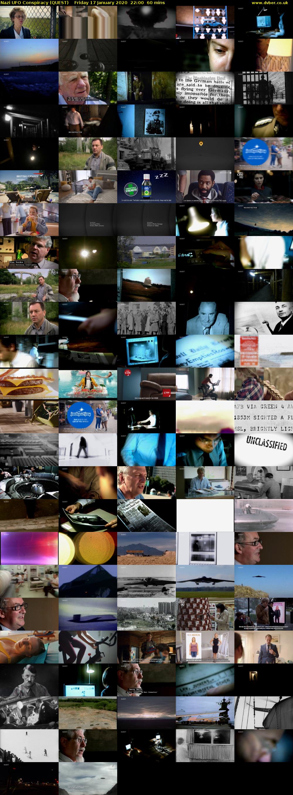 Nazi UFO Conspiracy (QUEST) Friday 17 January 2020 22:00 - 23:00