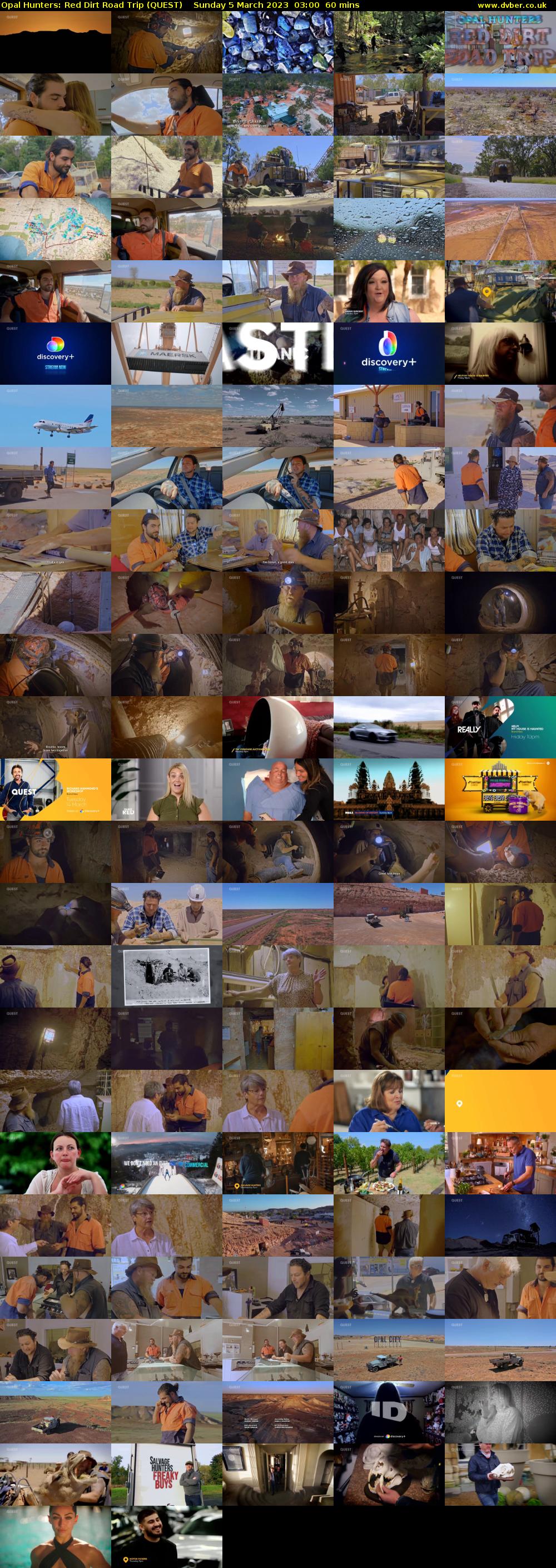 Opal Hunters: Red Dirt Road Trip (QUEST) Sunday 5 March 2023 03:00 - 04:00