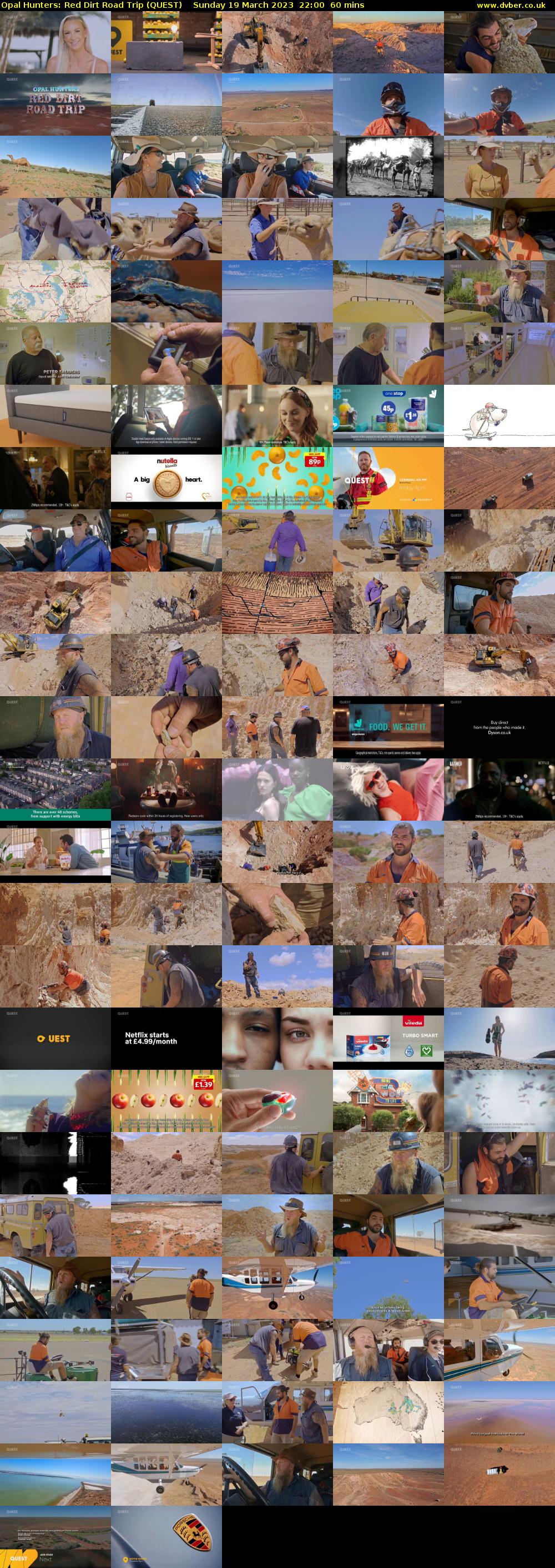 Opal Hunters: Red Dirt Road Trip (QUEST) Sunday 19 March 2023 22:00 - 23:00