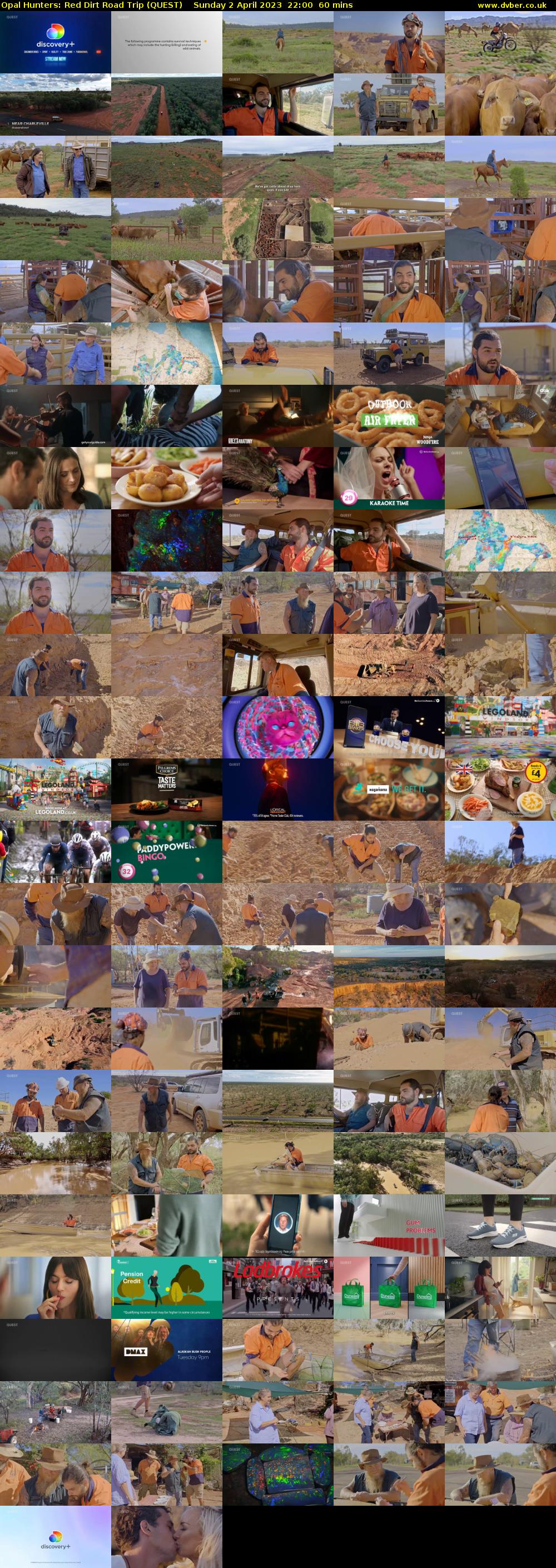 Opal Hunters: Red Dirt Road Trip (QUEST) Sunday 2 April 2023 22:00 - 23:00