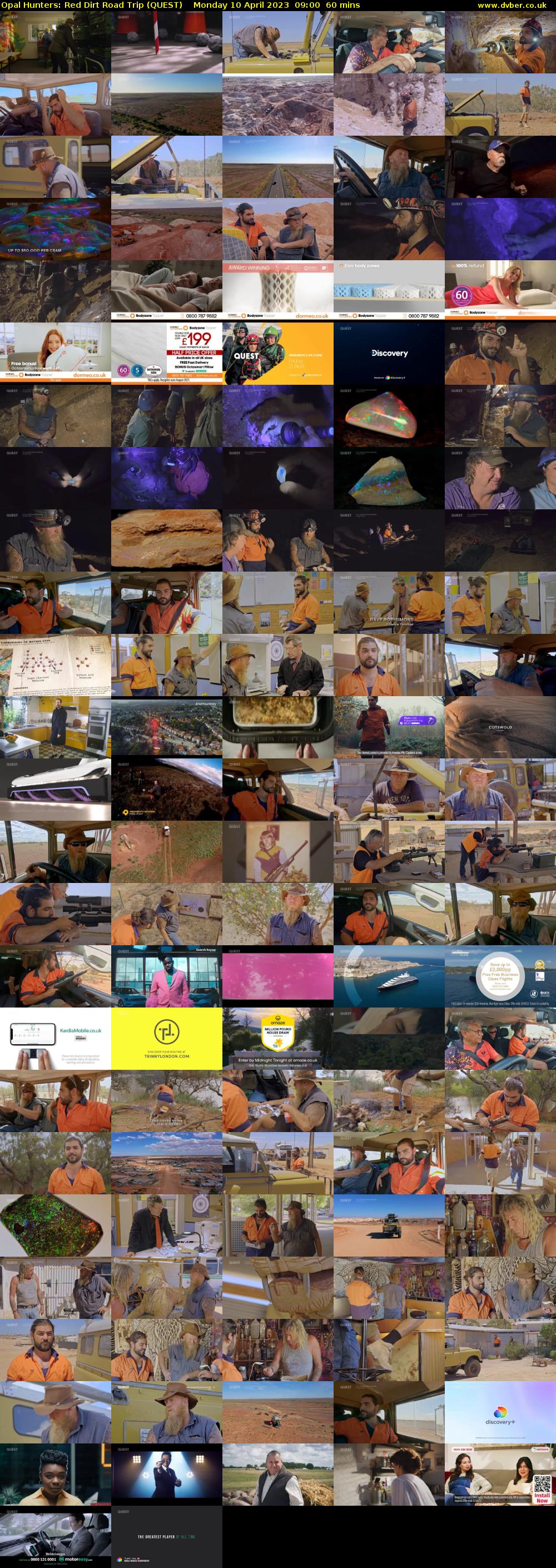 Opal Hunters: Red Dirt Road Trip (QUEST) Monday 10 April 2023 09:00 - 10:00