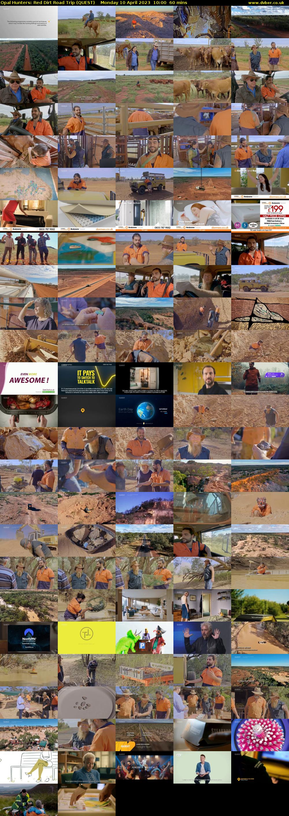Opal Hunters: Red Dirt Road Trip (QUEST) Monday 10 April 2023 10:00 - 11:00