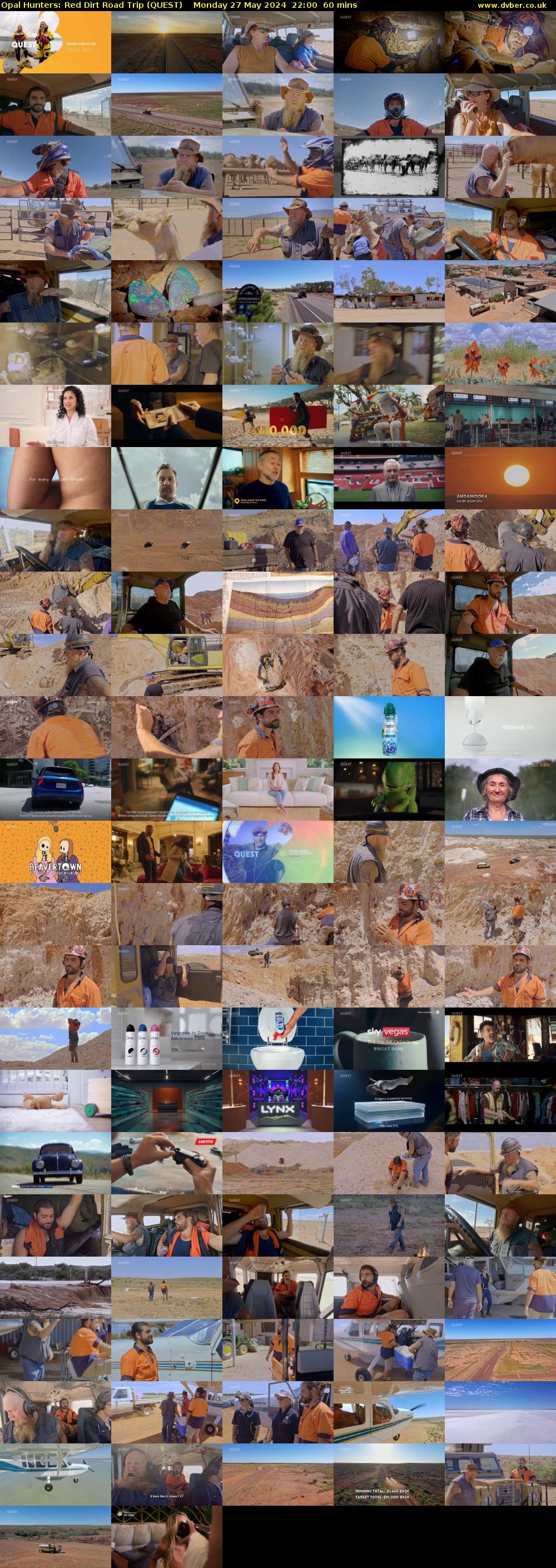 Opal Hunters: Red Dirt Road Trip (QUEST) Monday 27 May 2024 22:00 - 23:00
