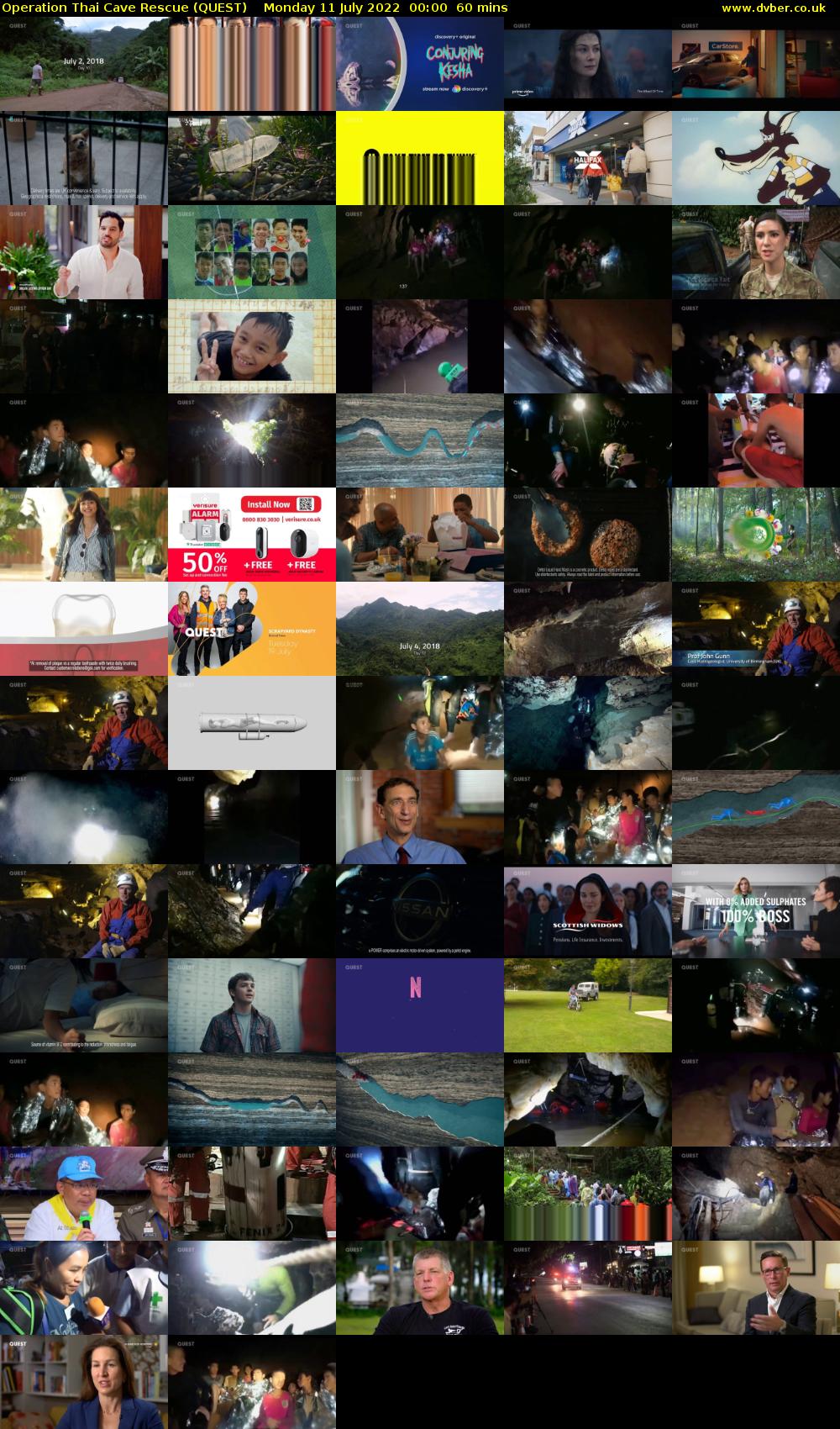Operation Thai Cave Rescue (QUEST) Monday 11 July 2022 00:00 - 01:00