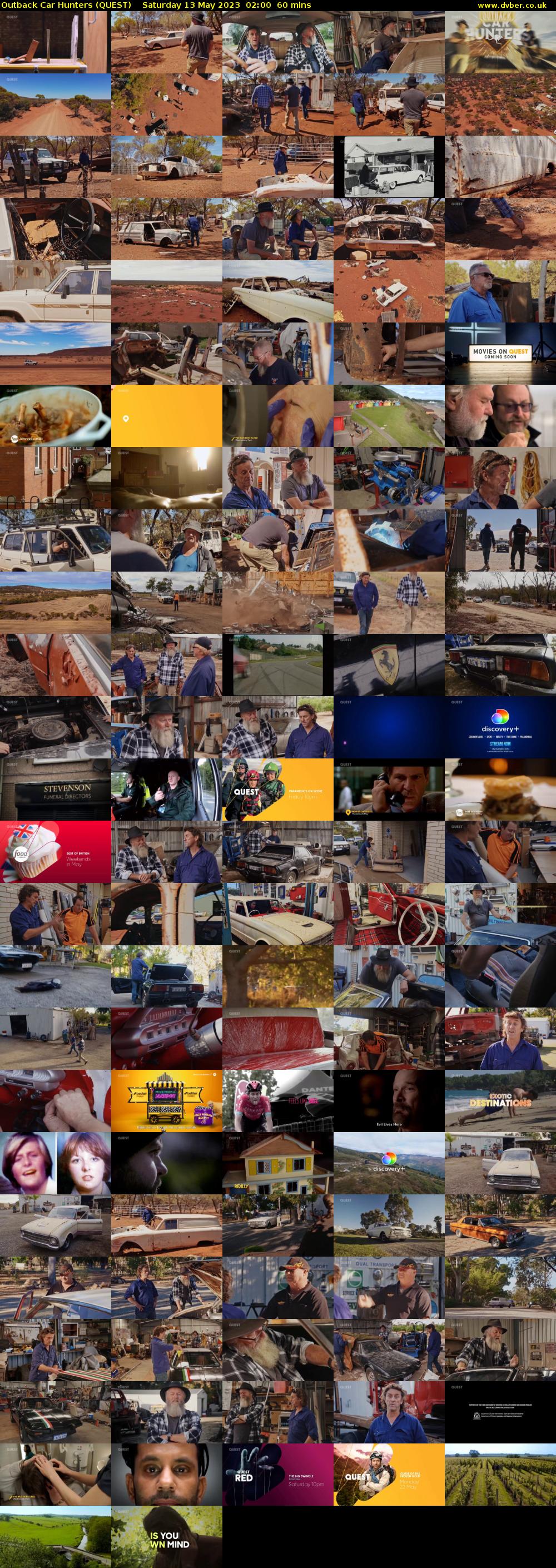 Outback Car Hunters (QUEST) Saturday 13 May 2023 02:00 - 03:00